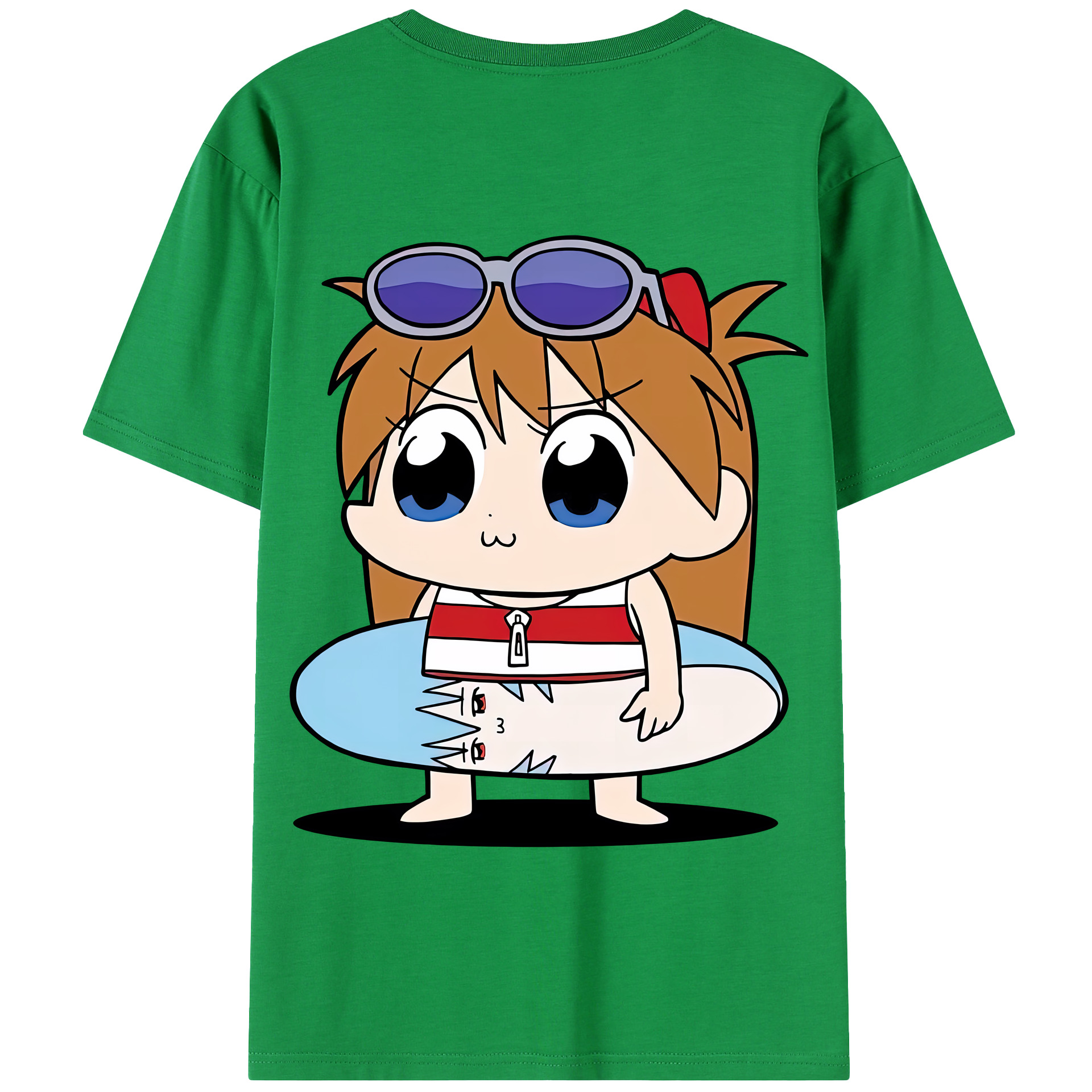 （画像用） EVA 新世紀エヴァンゲリオン 綿100％半袖Tシャツ（背面プリント）