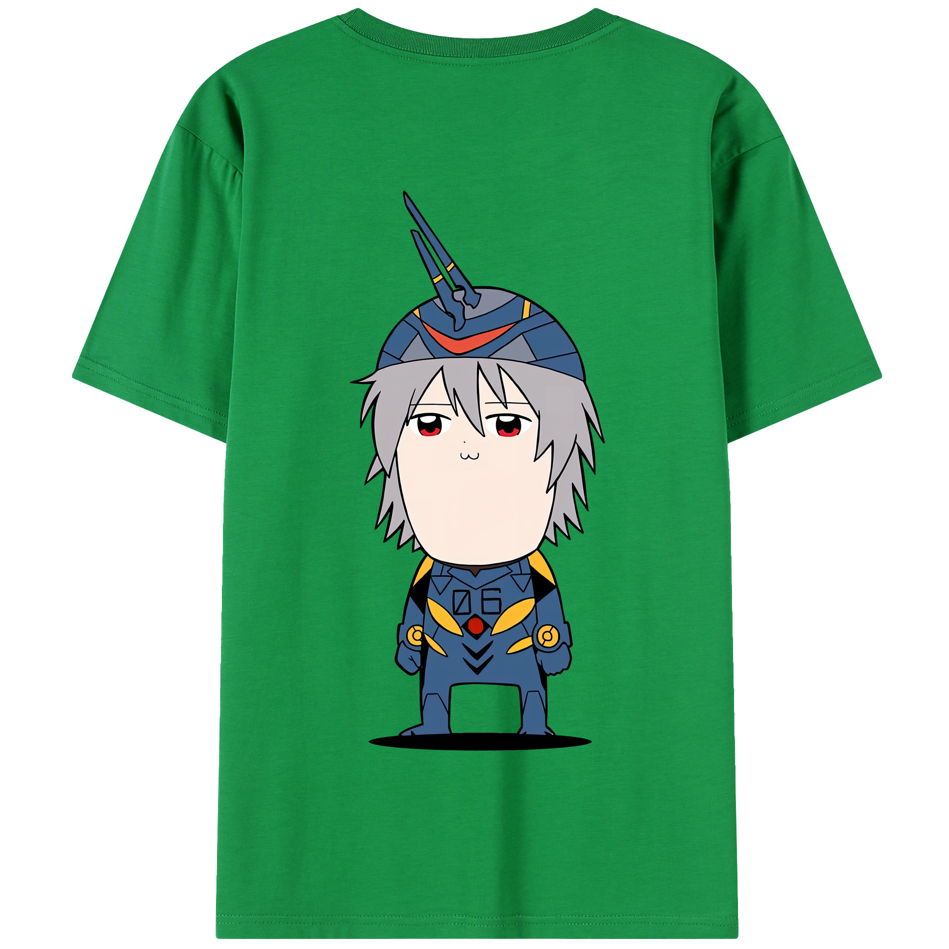 （画像用） EVA 新世紀エヴァンゲリオン 綿100％半袖Tシャツ（背面プリント）