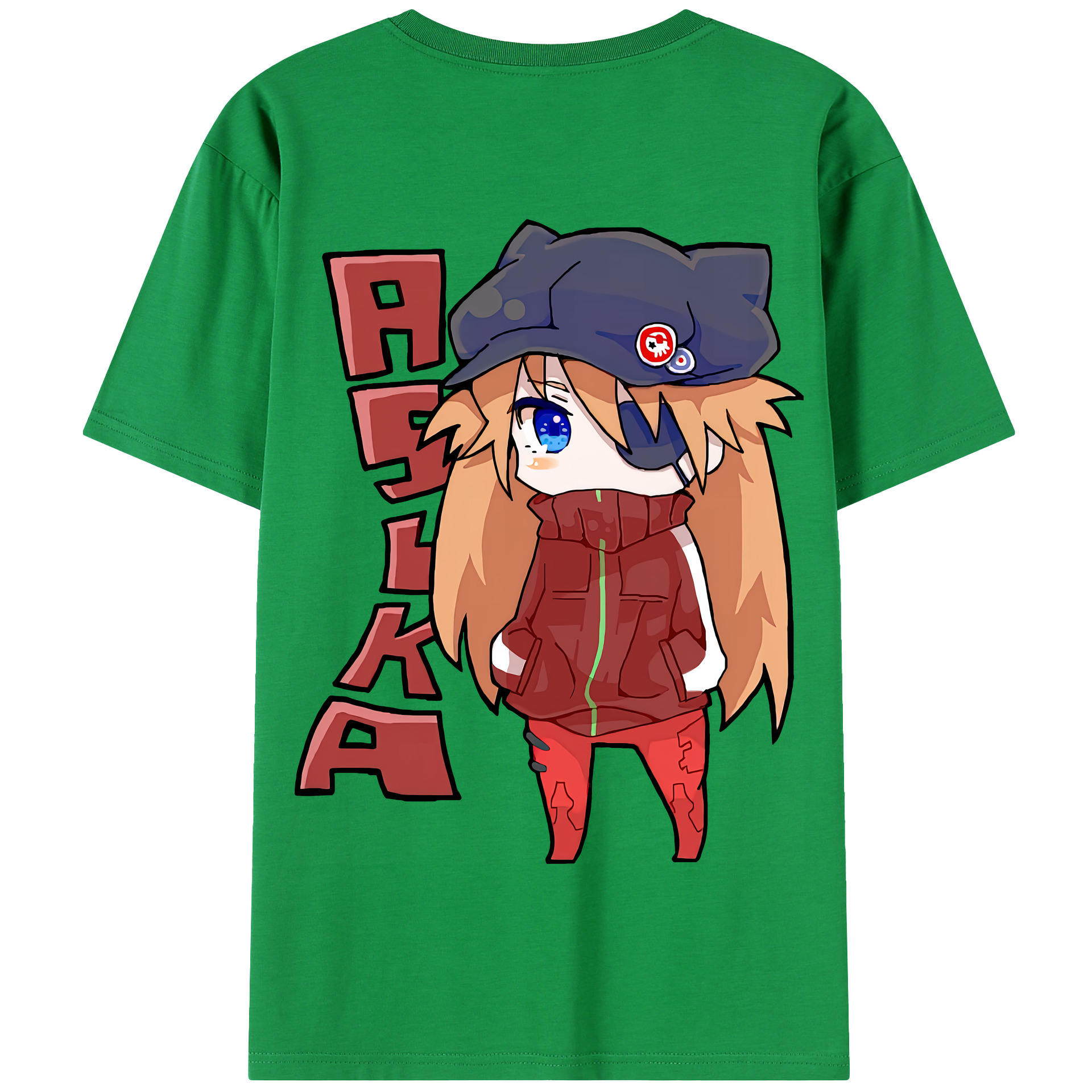 （画像用） EVA 新世紀エヴァンゲリオン 綿100％半袖Tシャツ（背面プリント）