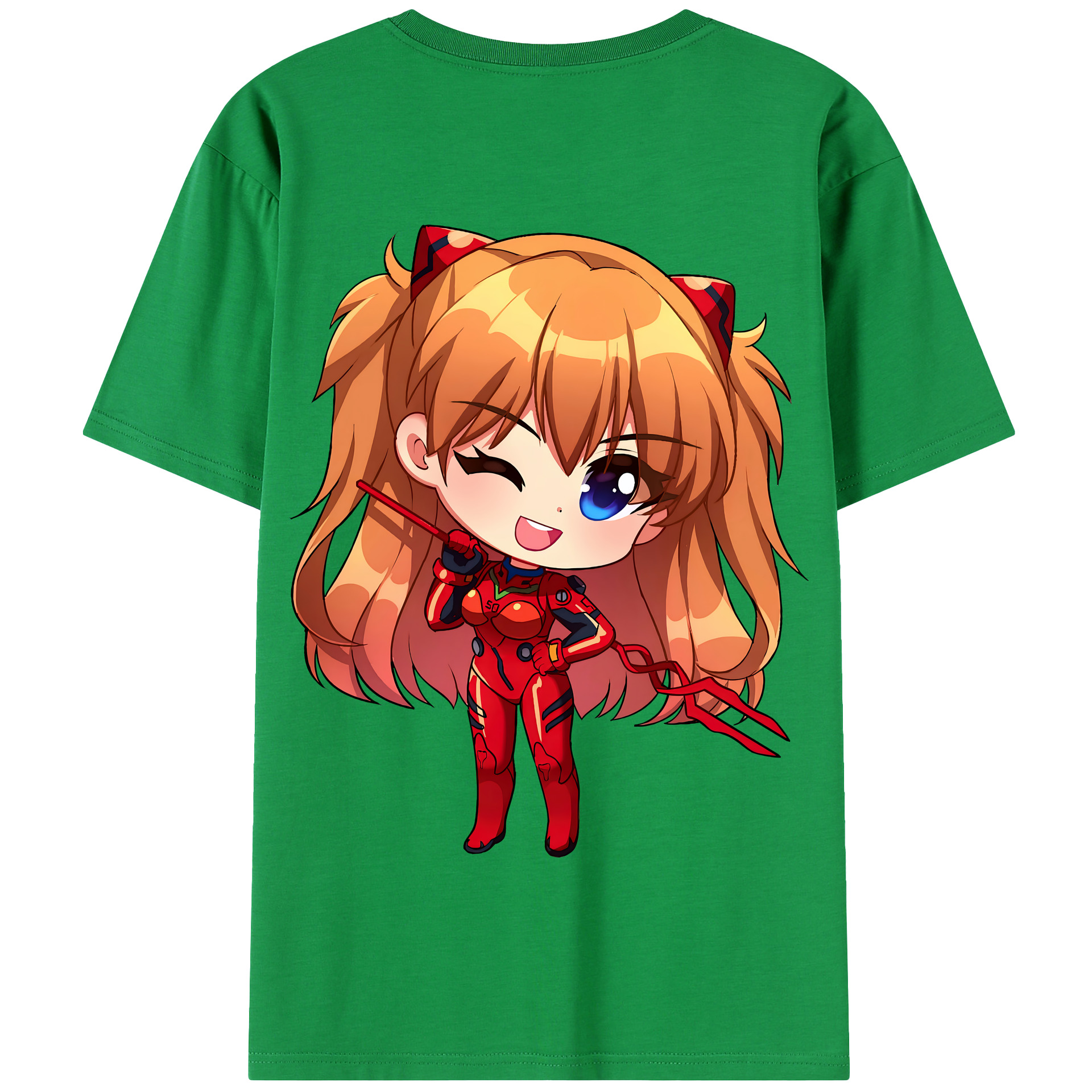 （画像用） EVA 新世紀エヴァンゲリオン 綿100％半袖Tシャツ（背面プリント）