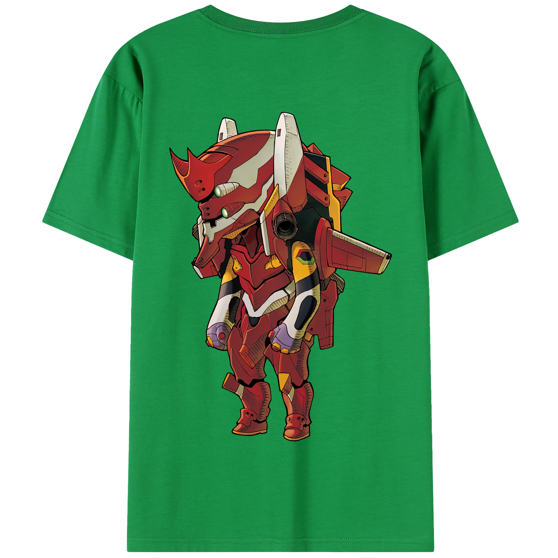 （画像用） EVA 新世紀エヴァンゲリオン 綿100％半袖Tシャツ（背面プリント）