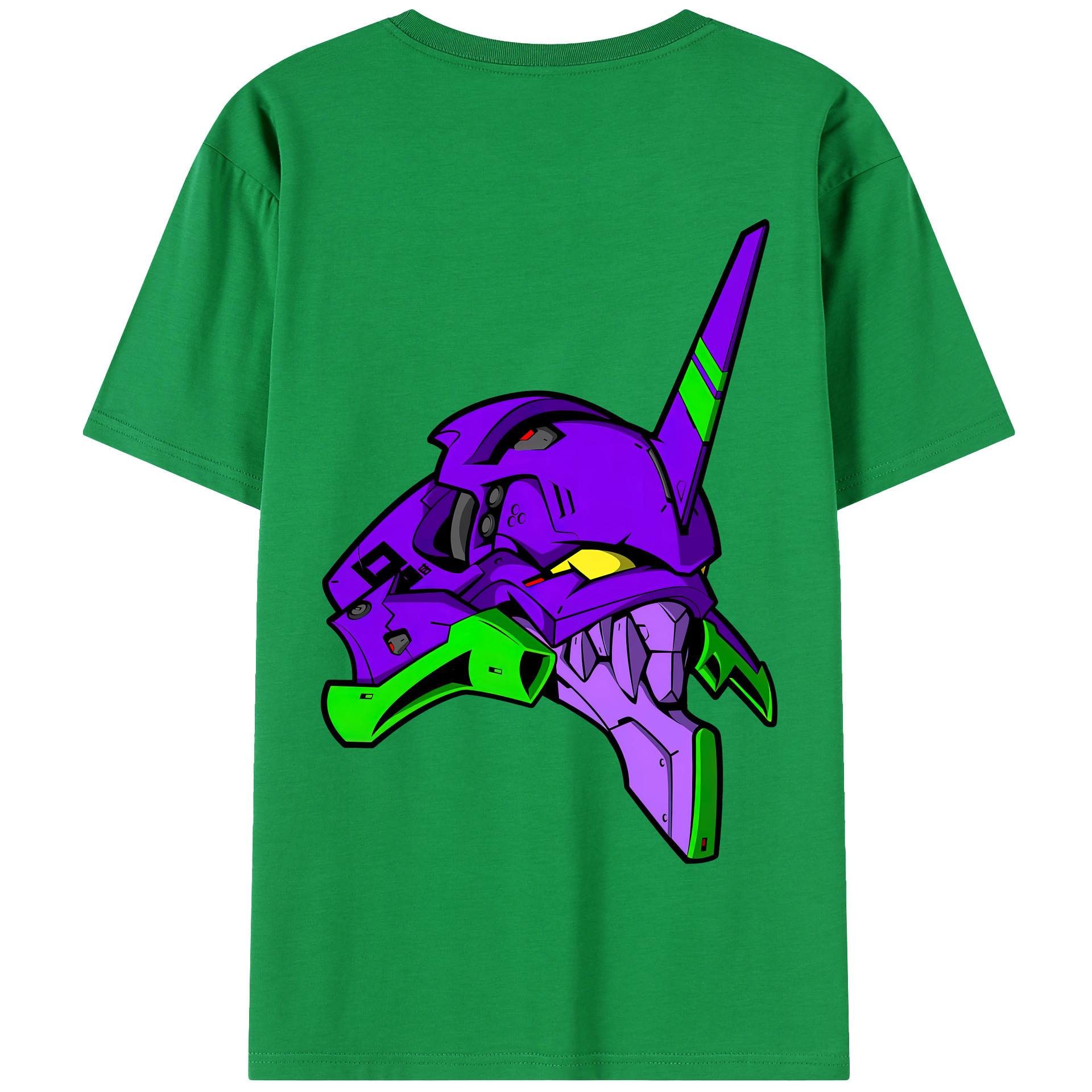 （画像用） EVA 新世紀エヴァンゲリオン 綿100％半袖Tシャツ（背面プリント）