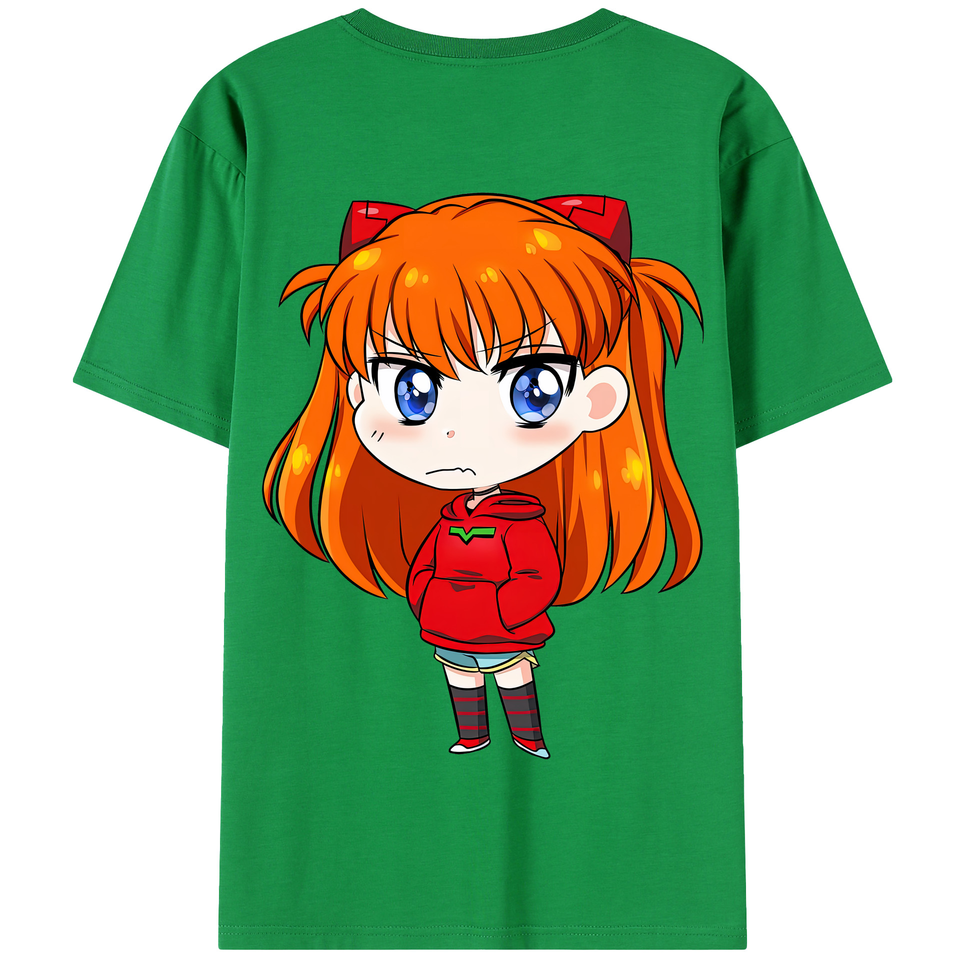 （画像用） EVA 新世紀エヴァンゲリオン 綿100％半袖Tシャツ（背面プリント）