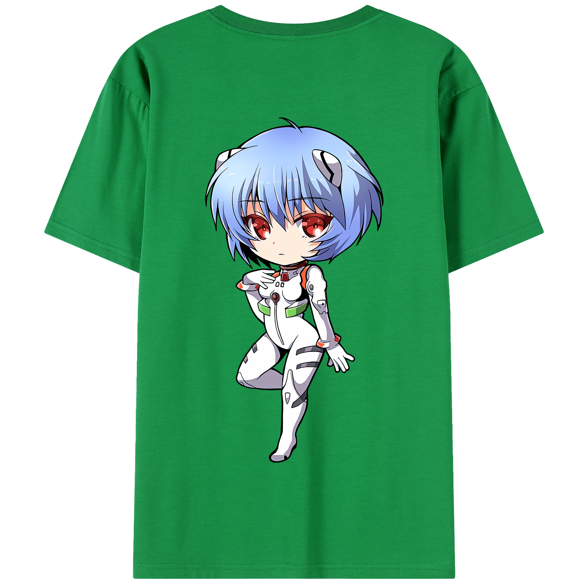 （画像用） EVA 新世紀エヴァンゲリオン 綿100％半袖Tシャツ（背面プリント）