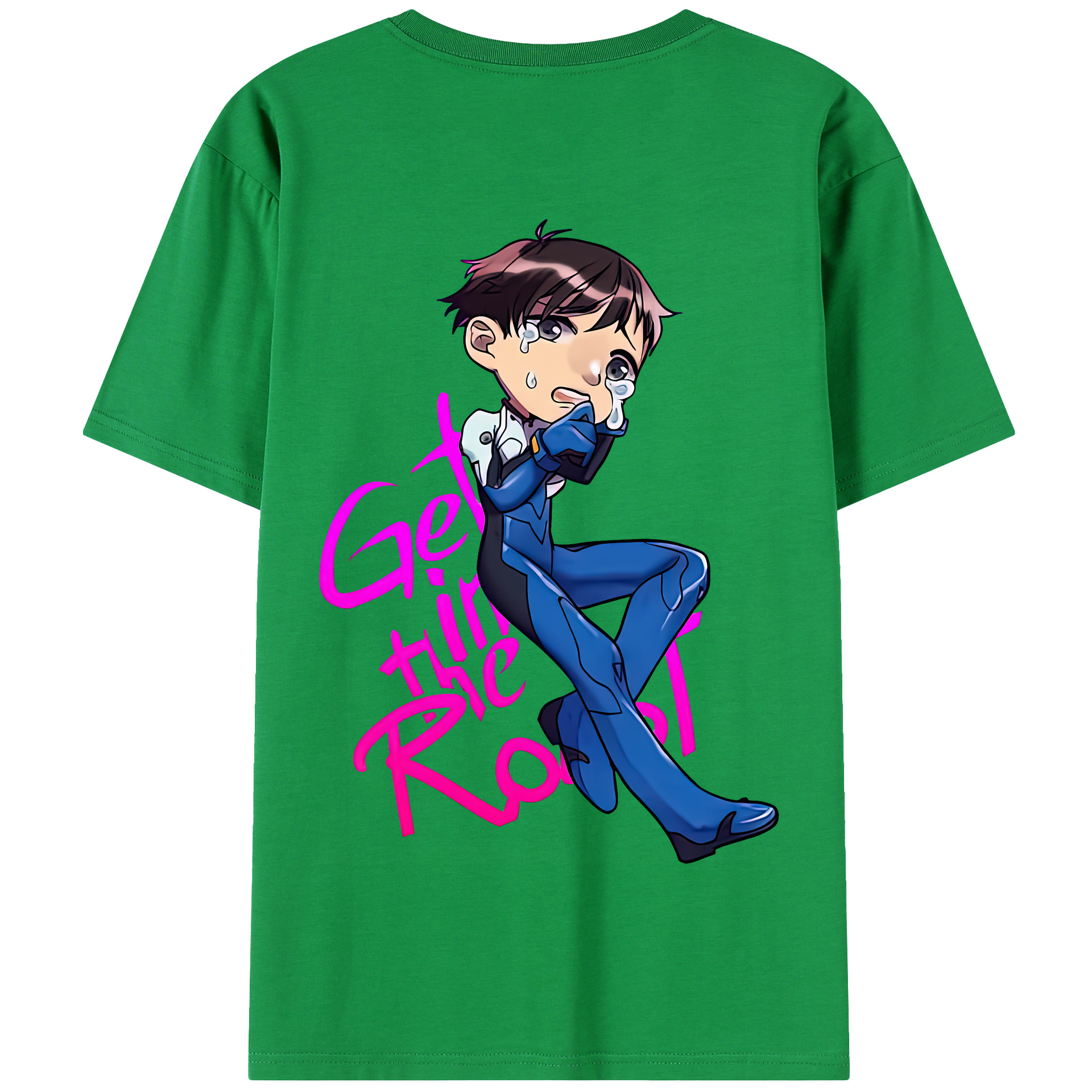 （画像用） EVA 新世紀エヴァンゲリオン 綿100％半袖Tシャツ（背面プリント）