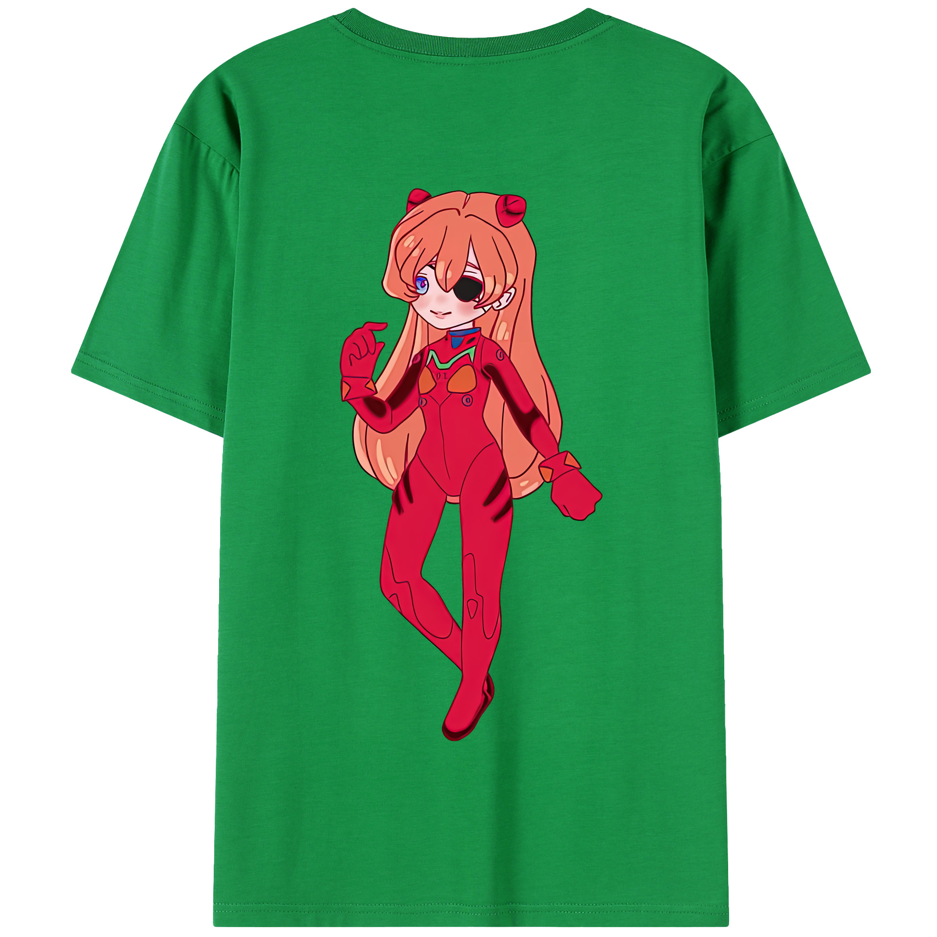 （画像用） EVA 新世紀エヴァンゲリオン 綿100％半袖Tシャツ（背面プリント）