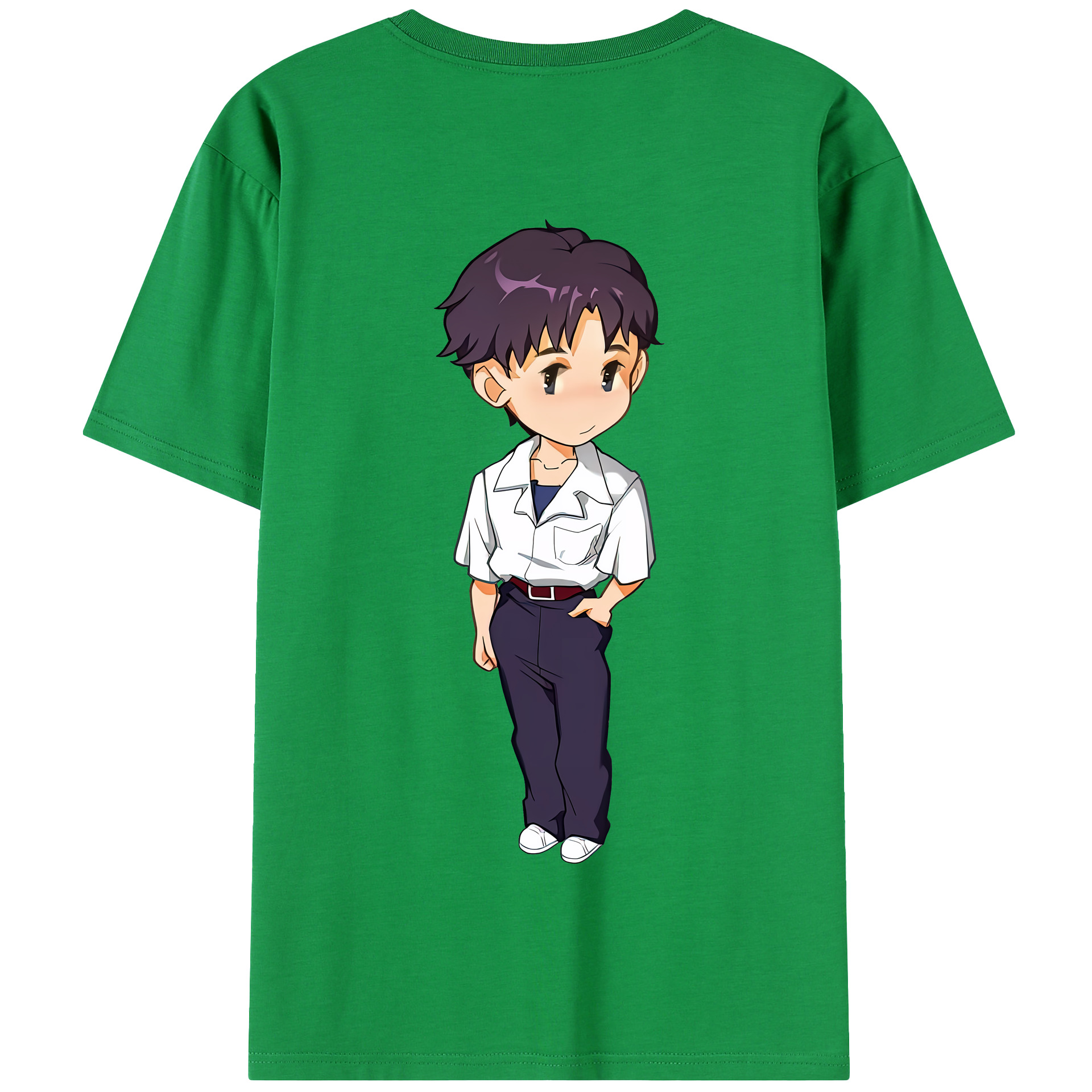 （画像用） EVA 新世紀エヴァンゲリオン 綿100％半袖Tシャツ（背面プリント）