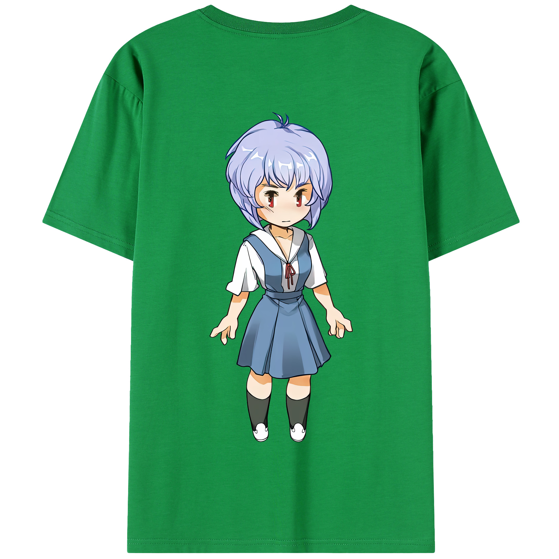 （画像用） EVA 新世紀エヴァンゲリオン 綿100％半袖Tシャツ（背面プリント）