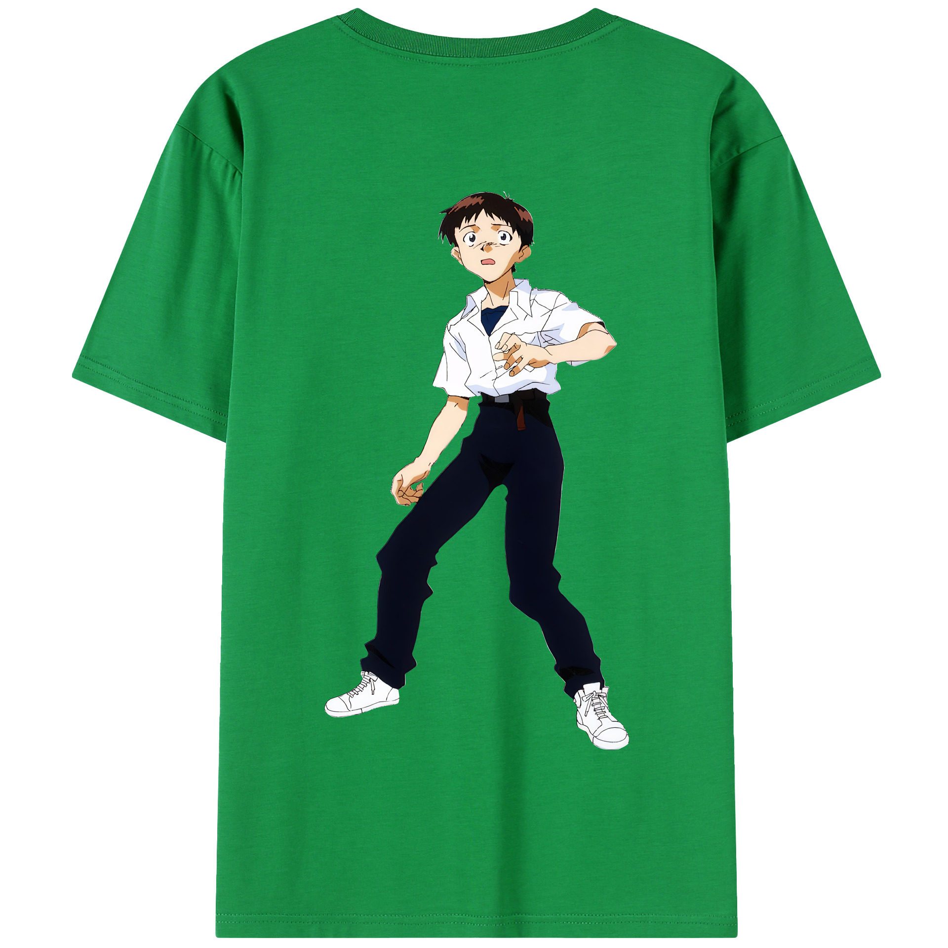 （画像用） EVA 新世紀エヴァンゲリオン 綿100％半袖Tシャツ（背面プリント）