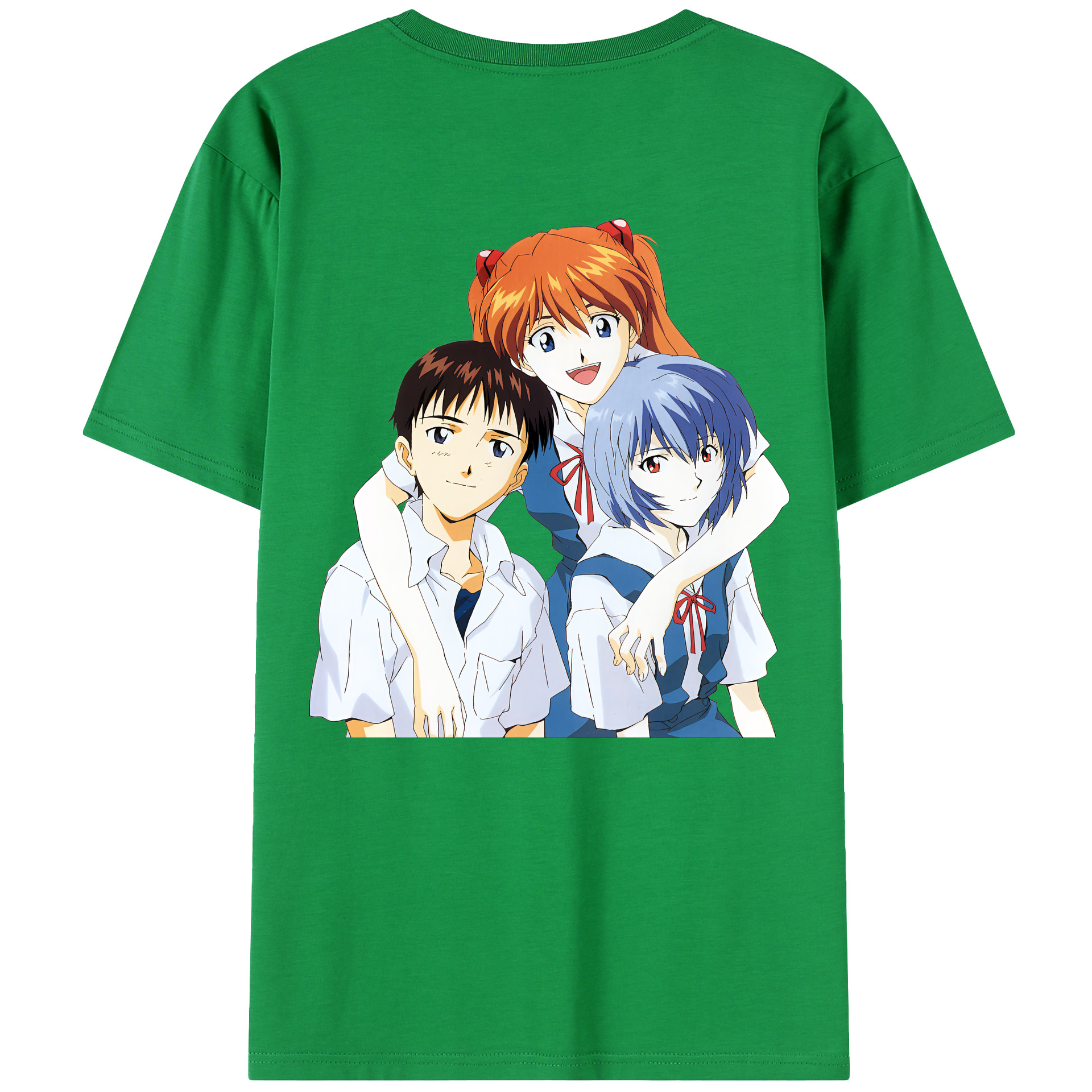 （画像用） EVA 新世紀エヴァンゲリオン 綿100％半袖Tシャツ（背面プリント）