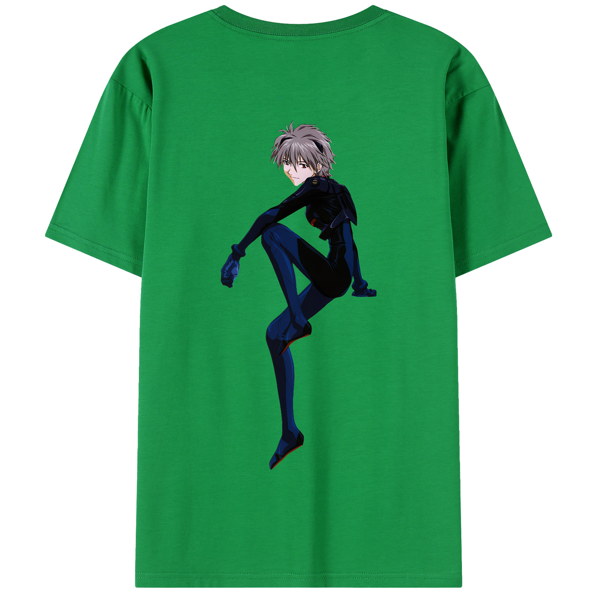 （画像用） EVA 新世紀エヴァンゲリオン 綿100％半袖Tシャツ（背面プリント）