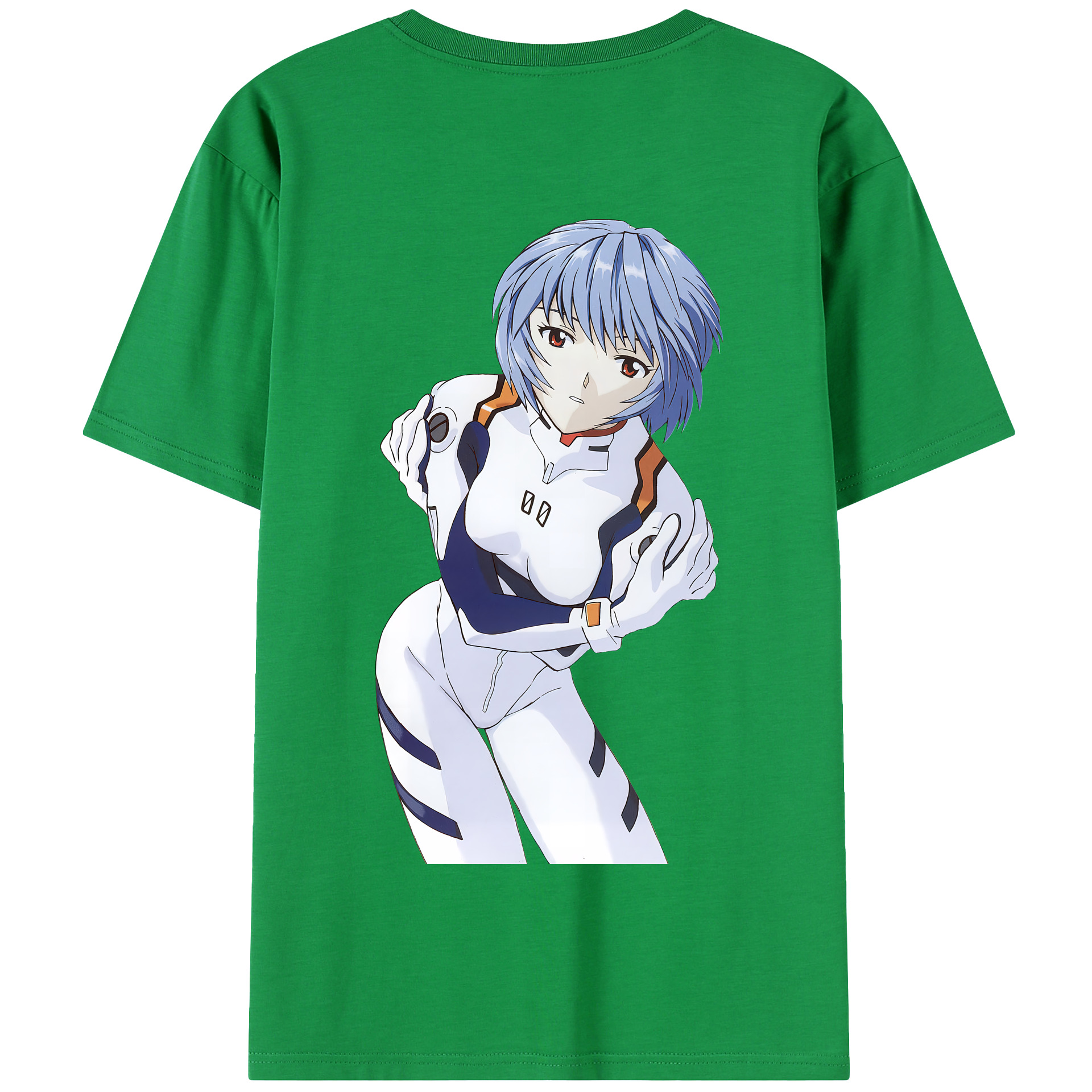 （画像用） EVA 新世紀エヴァンゲリオン 綿100％半袖Tシャツ（背面プリント）
