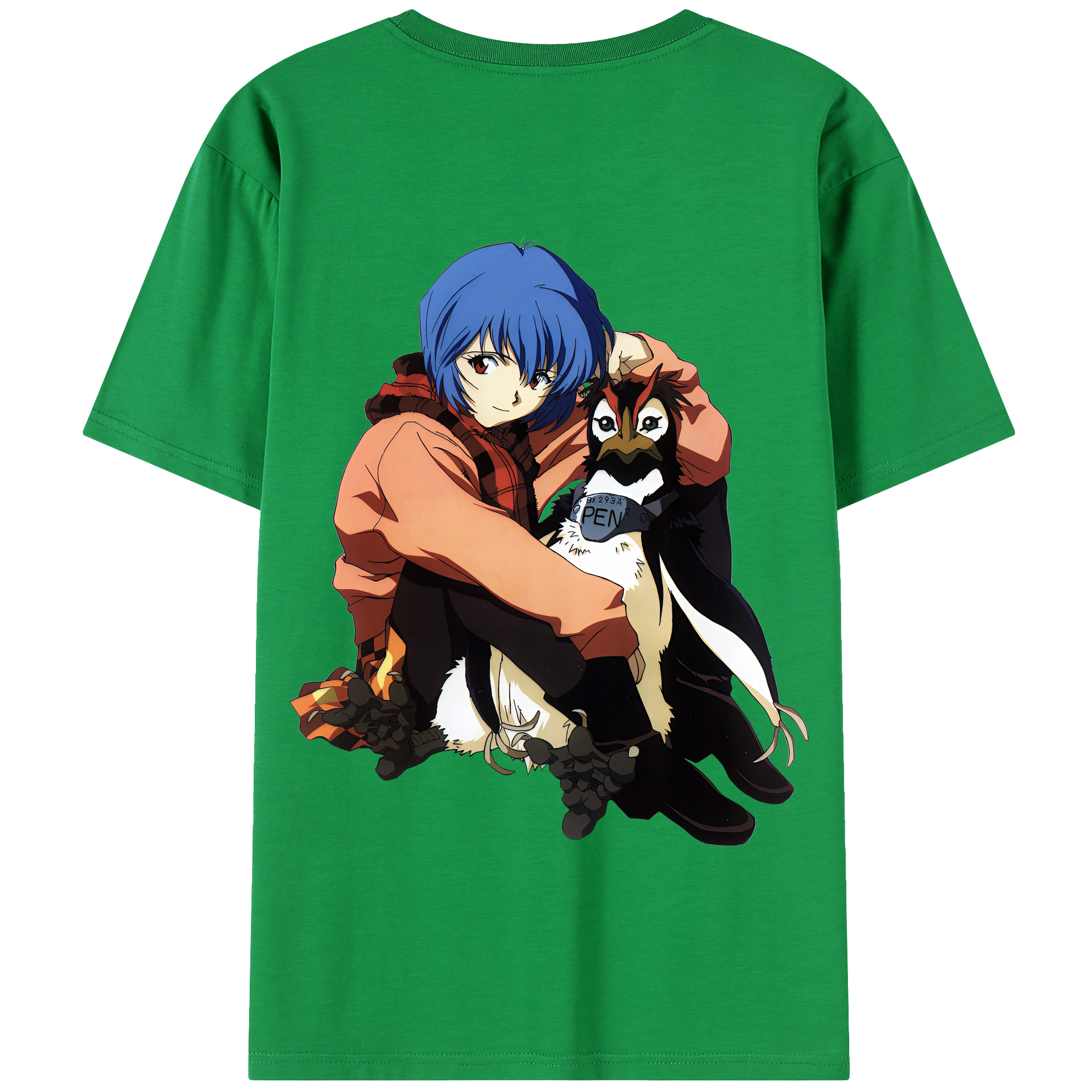 （画像用） EVA 新世紀エヴァンゲリオン 綿100％半袖Tシャツ（背面プリント）