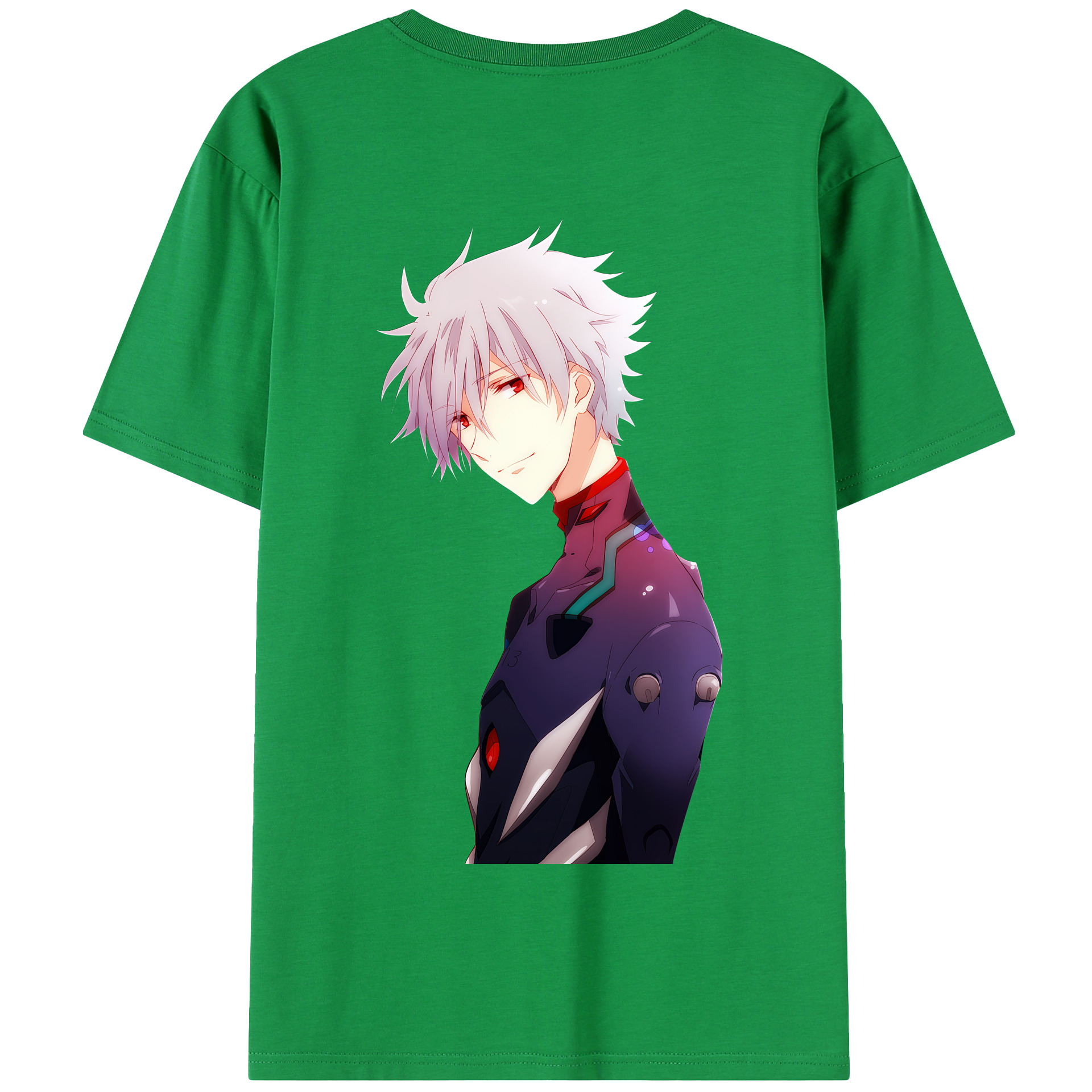 （画像用） EVA 新世紀エヴァンゲリオン 綿100％半袖Tシャツ（背面プリント）