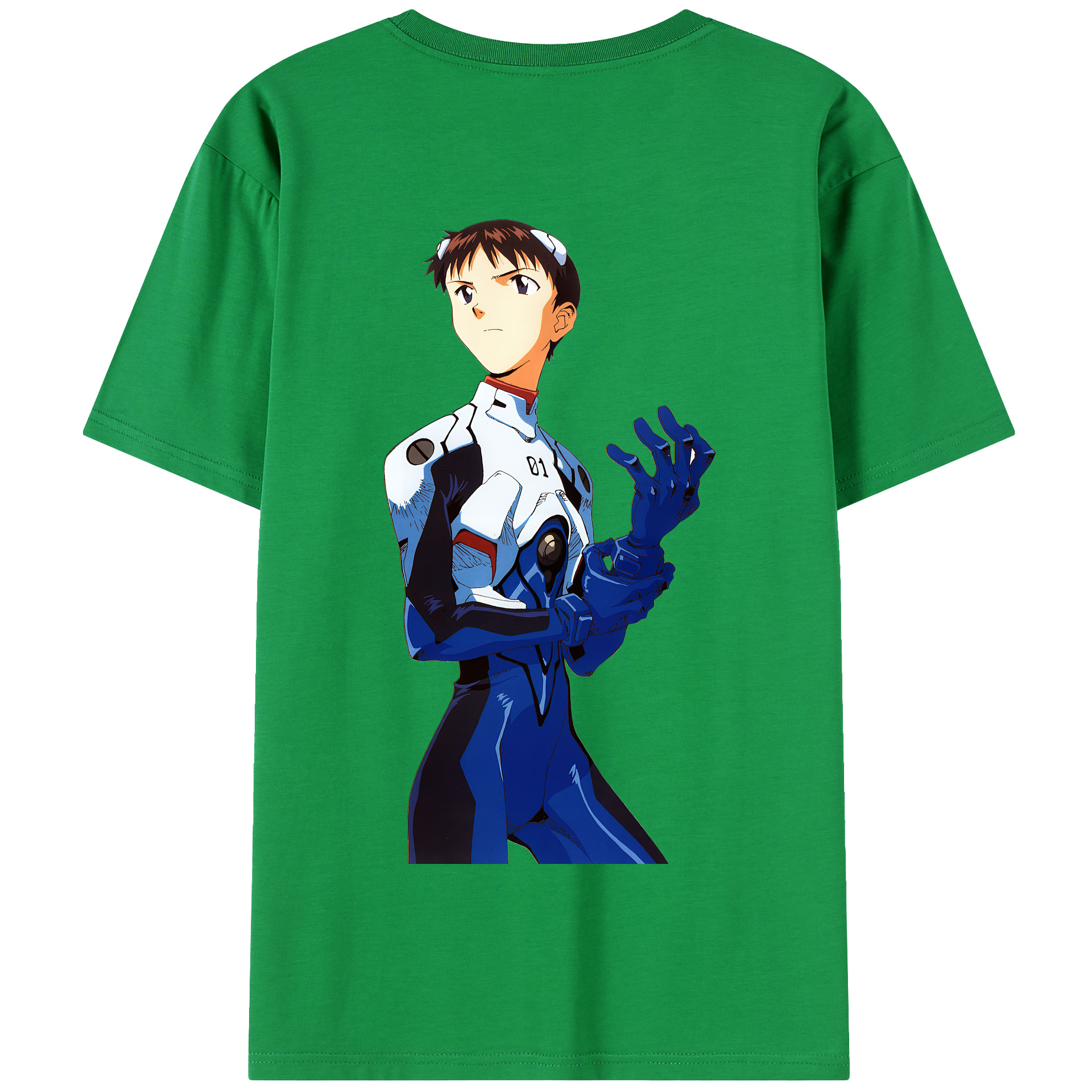 （画像用） EVA 新世紀エヴァンゲリオン 綿100％半袖Tシャツ（背面プリント）