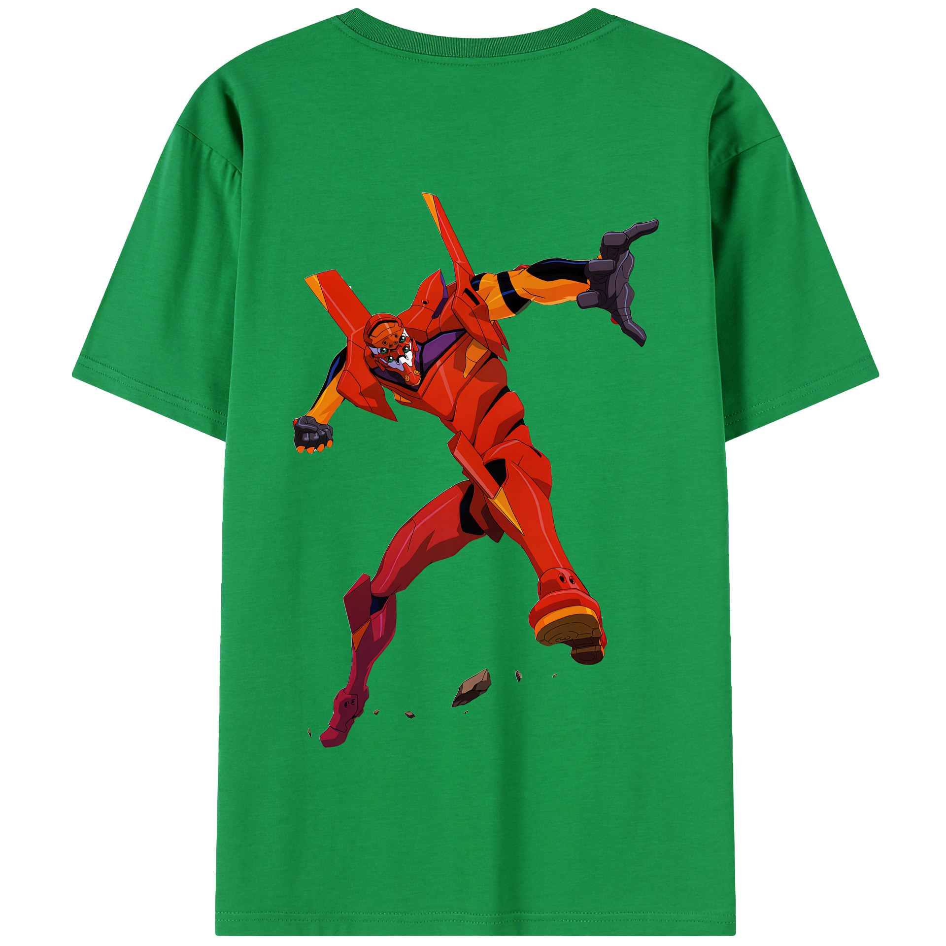 （画像用） EVA 新世紀エヴァンゲリオン 綿100％半袖Tシャツ（背面プリント）