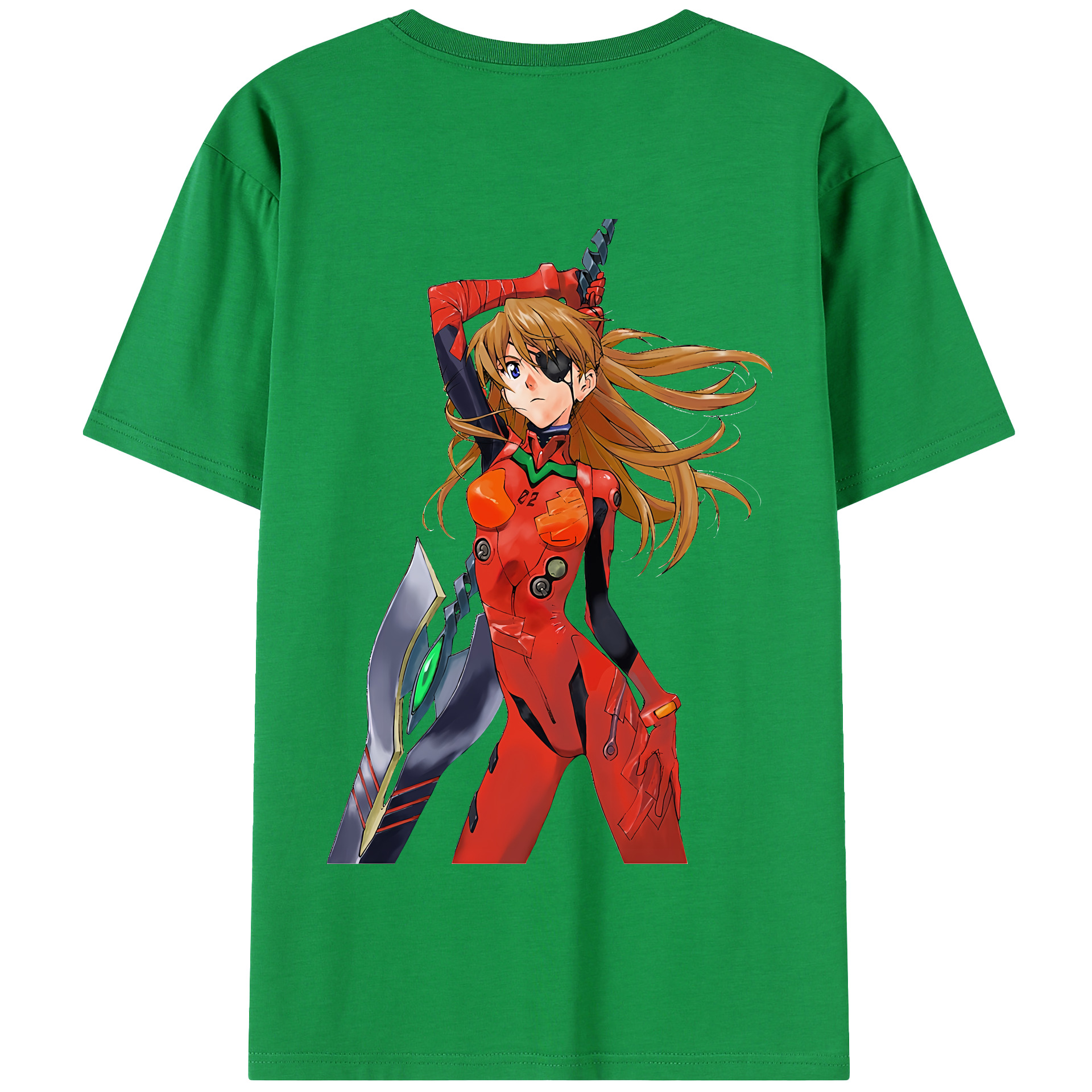 （画像用） EVA 新世紀エヴァンゲリオン 綿100％半袖Tシャツ（背面プリント）