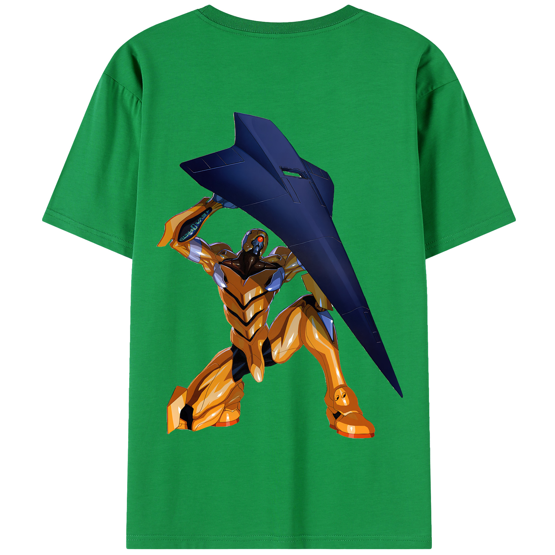 （画像用） EVA 新世紀エヴァンゲリオン 綿100％半袖Tシャツ（背面プリント）