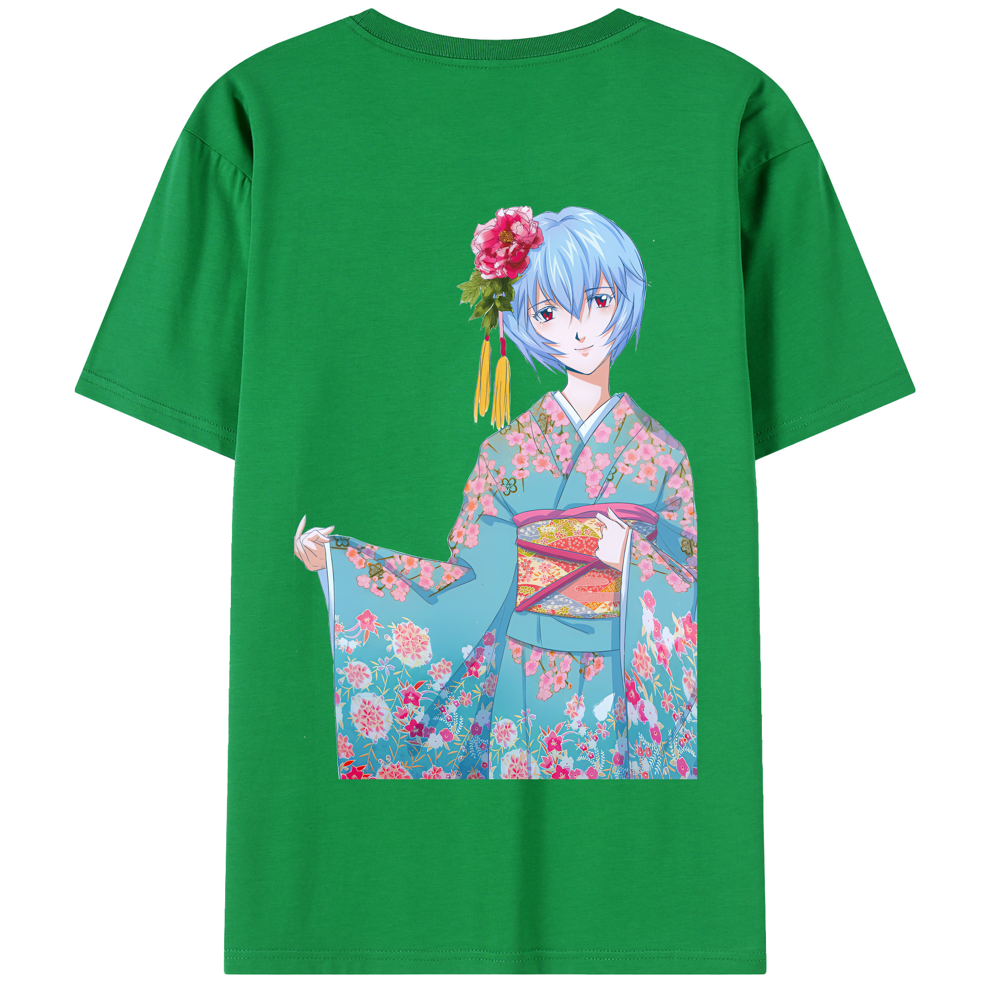 （画像用） EVA 新世紀エヴァンゲリオン 綿100％半袖Tシャツ（背面プリント）
