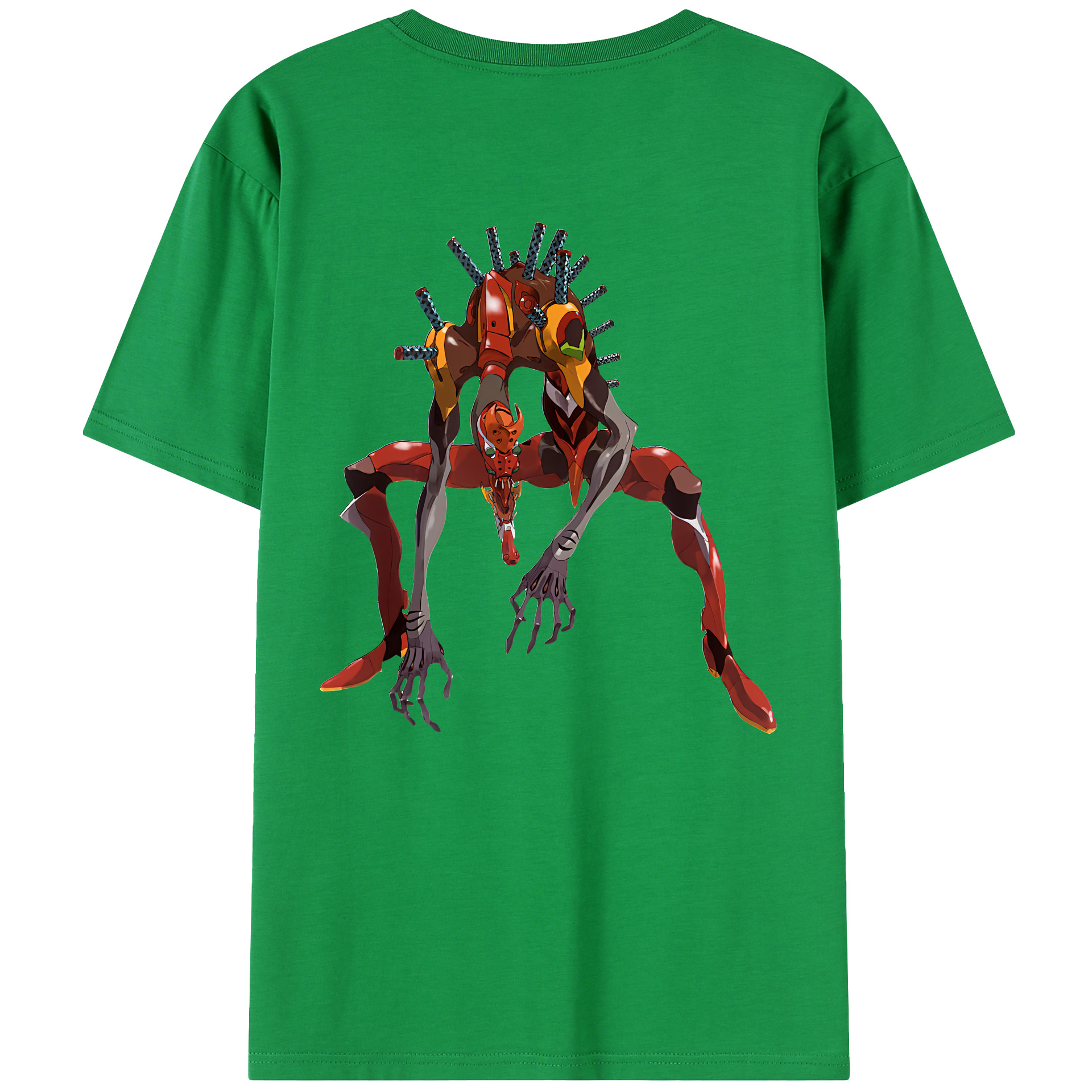 （画像用） EVA 新世紀エヴァンゲリオン 綿100％半袖Tシャツ（背面プリント）