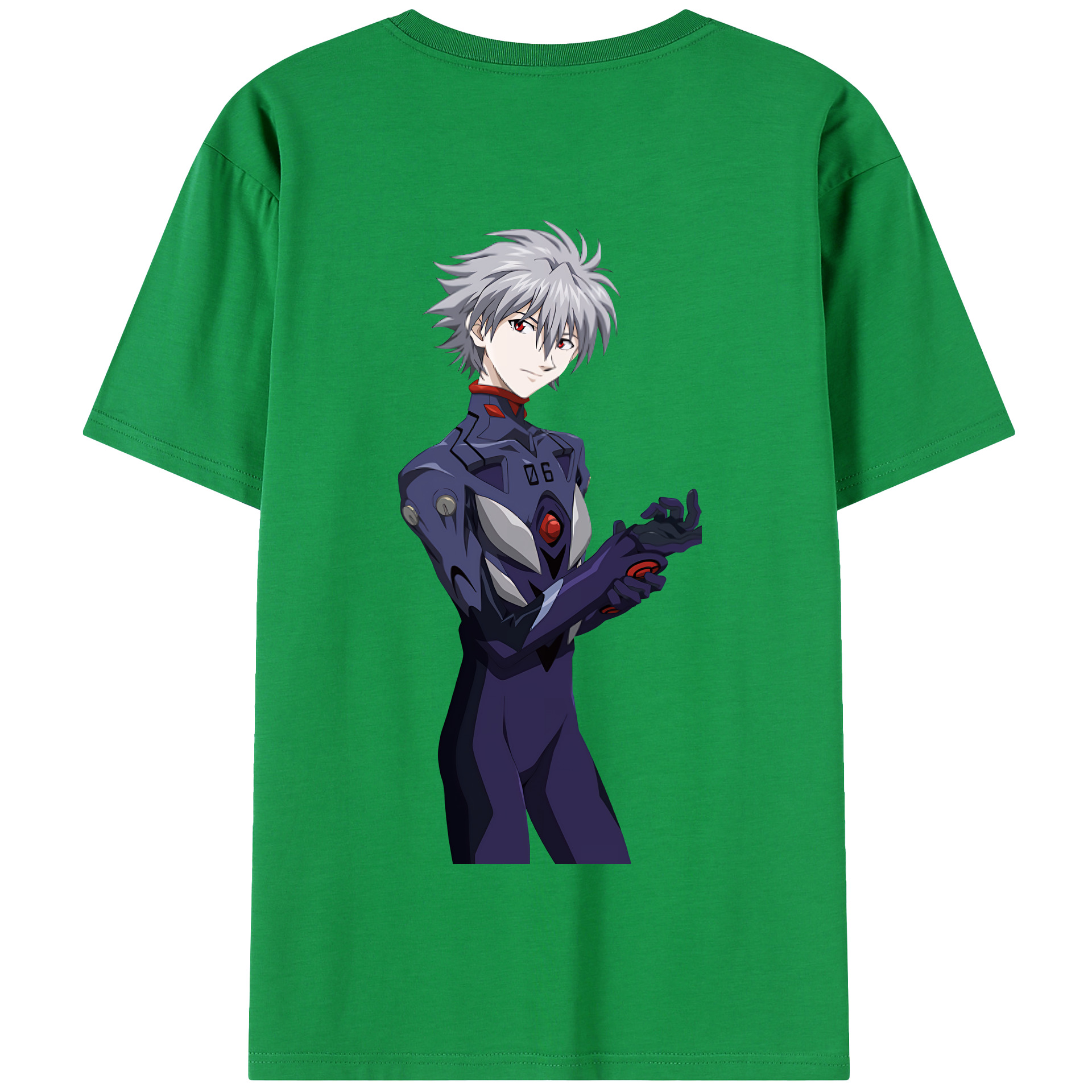（画像用） EVA 新世紀エヴァンゲリオン 綿100％半袖Tシャツ（背面プリント）