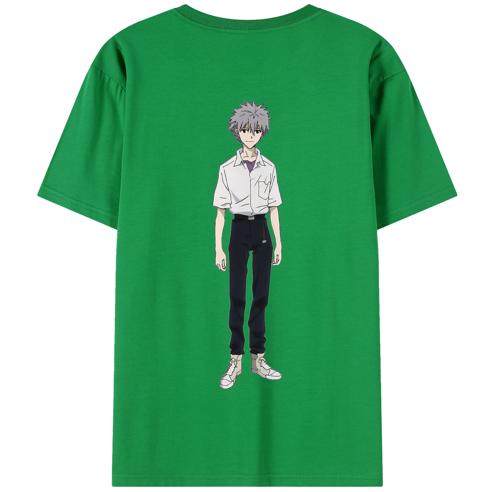 （画像用） EVA 新世紀エヴァンゲリオン 綿100％半袖Tシャツ（背面プリント）