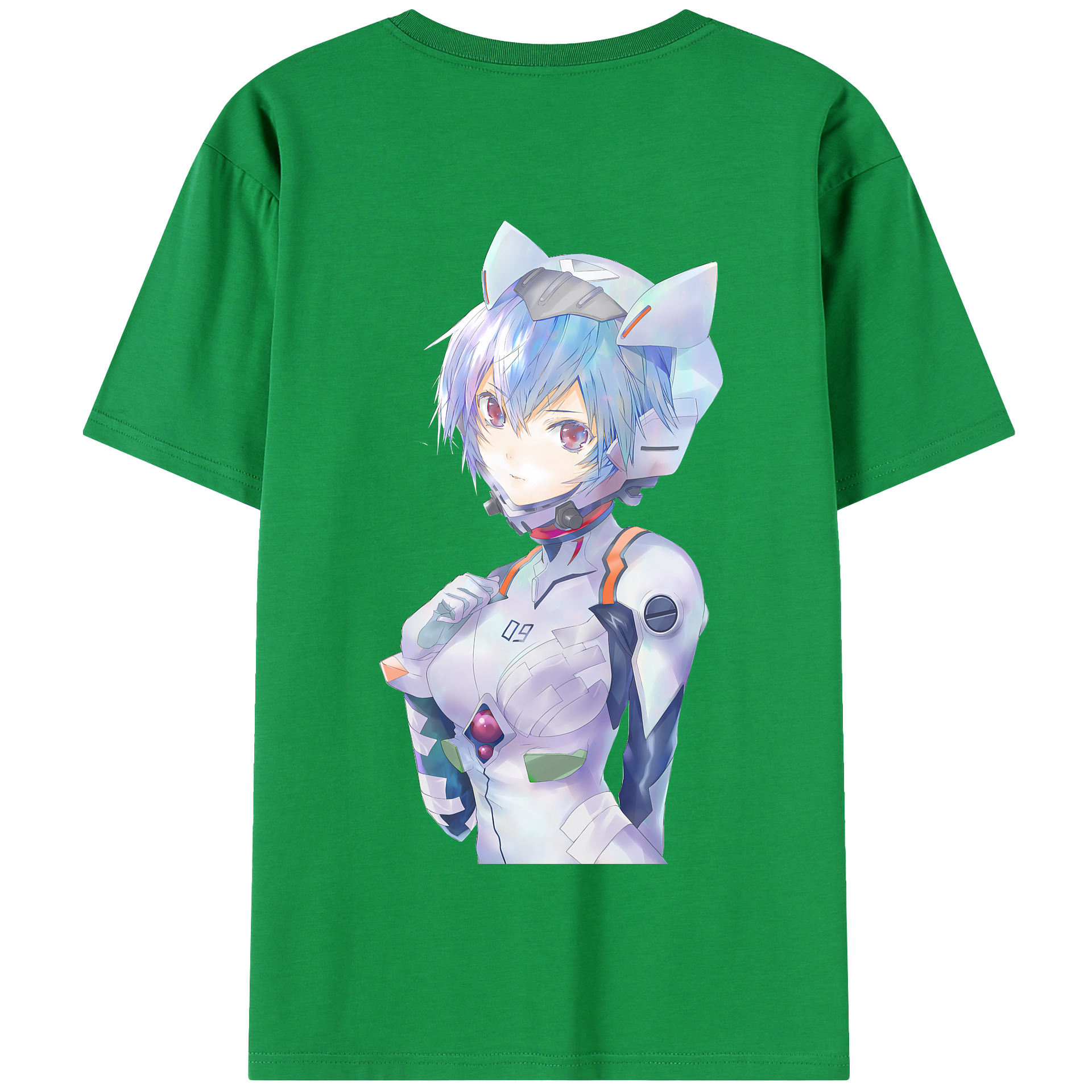 （画像用） EVA 新世紀エヴァンゲリオン 綿100％半袖Tシャツ（背面プリント）