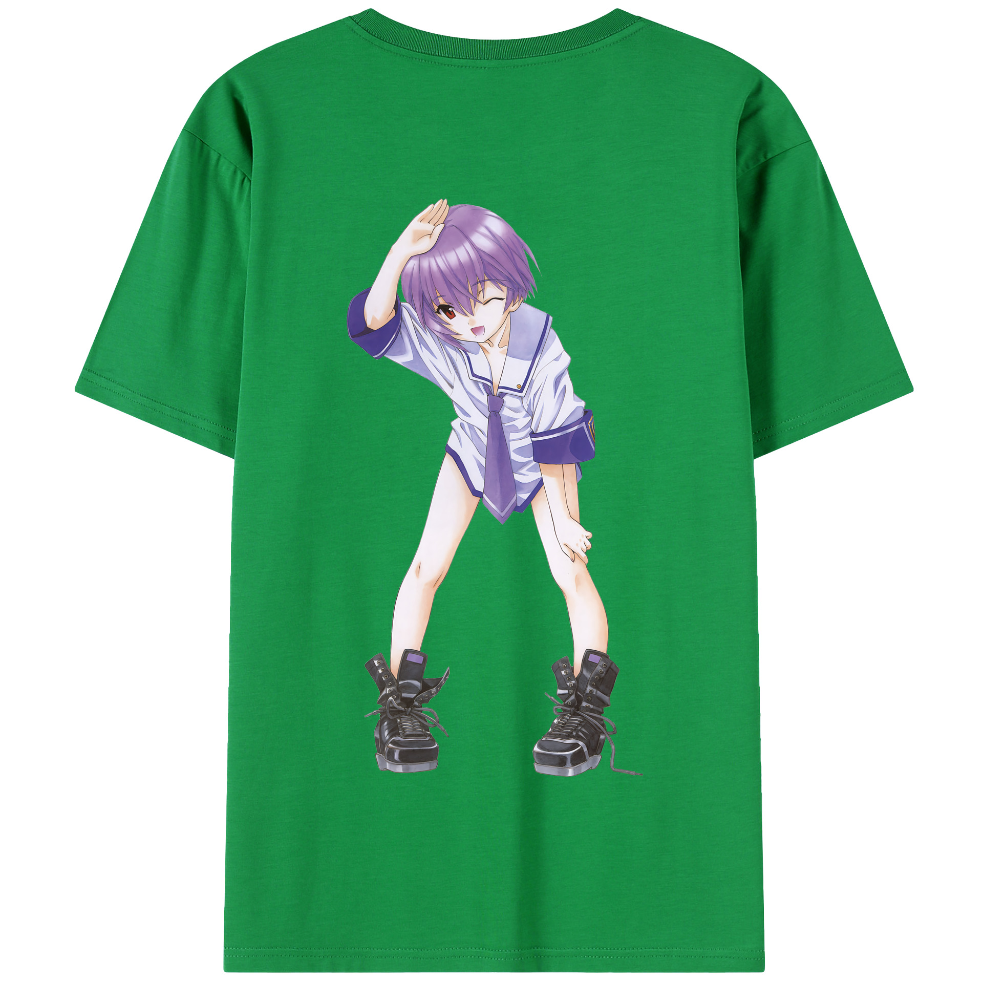 （画像用） EVA 新世紀エヴァンゲリオン 綿100％半袖Tシャツ（背面プリント）