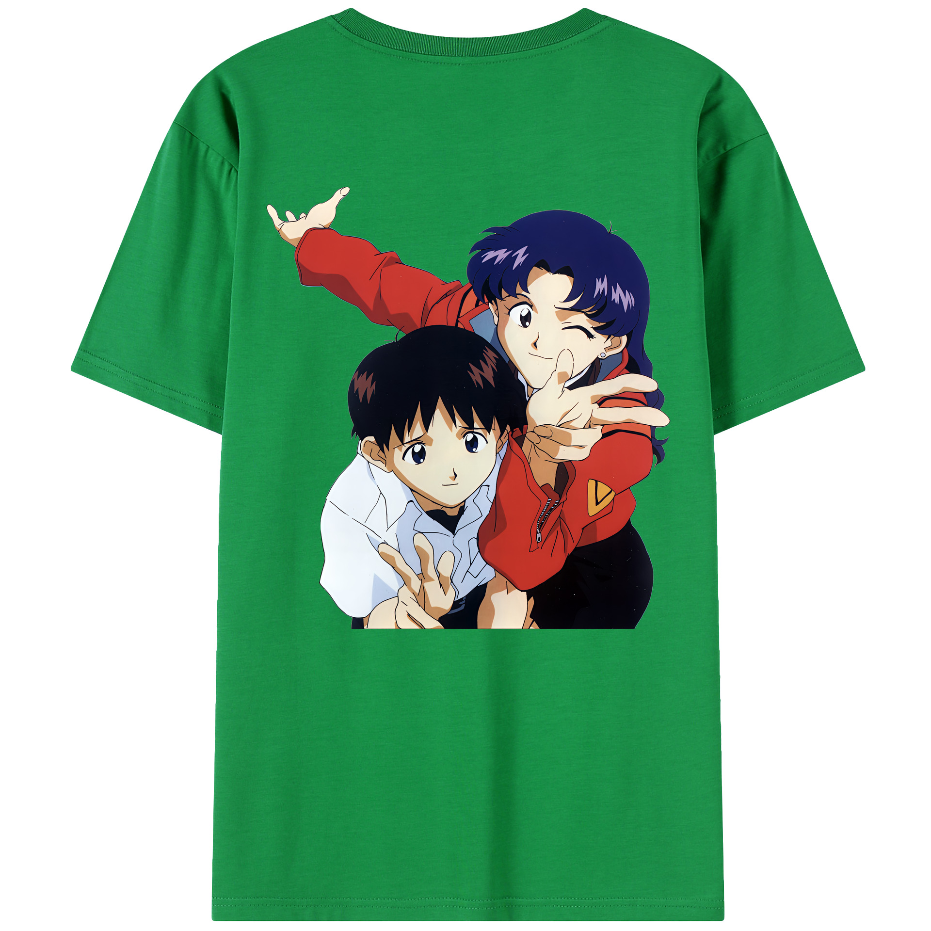（画像用） EVA 新世紀エヴァンゲリオン 綿100％半袖Tシャツ（背面プリント）