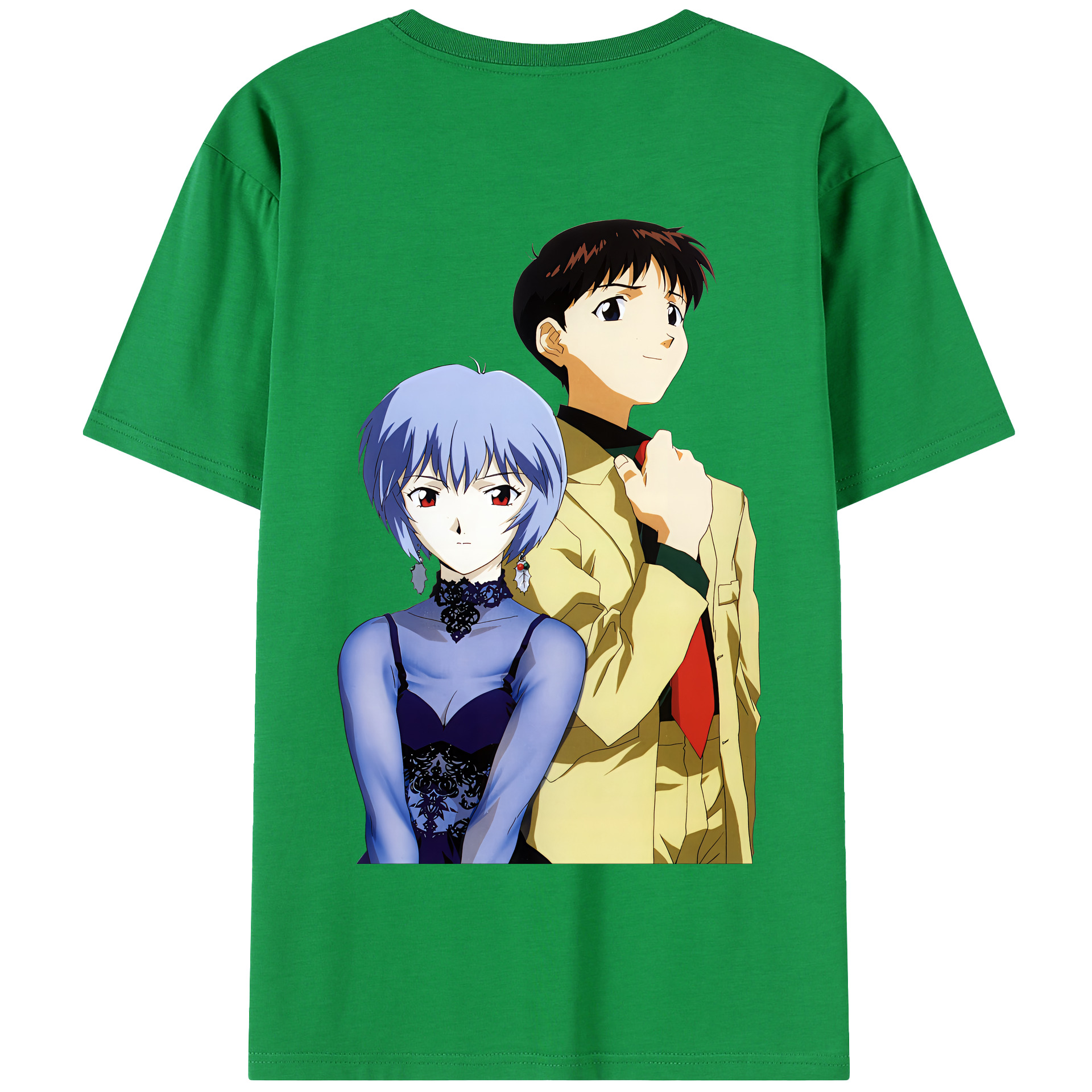 （画像用） EVA 新世紀エヴァンゲリオン 綿100％半袖Tシャツ（背面プリント）