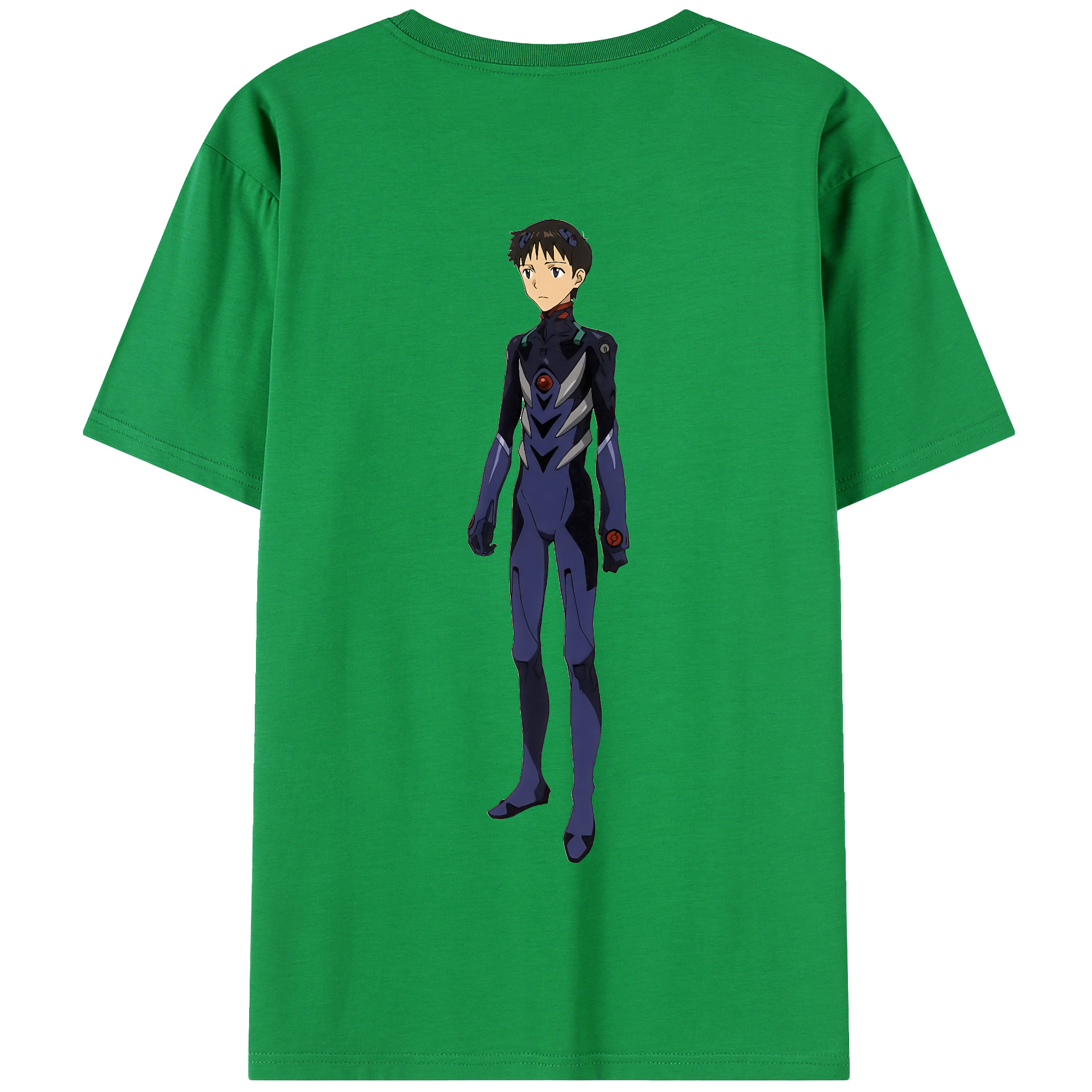 （画像用） EVA 新世紀エヴァンゲリオン 綿100％半袖Tシャツ（背面プリント）