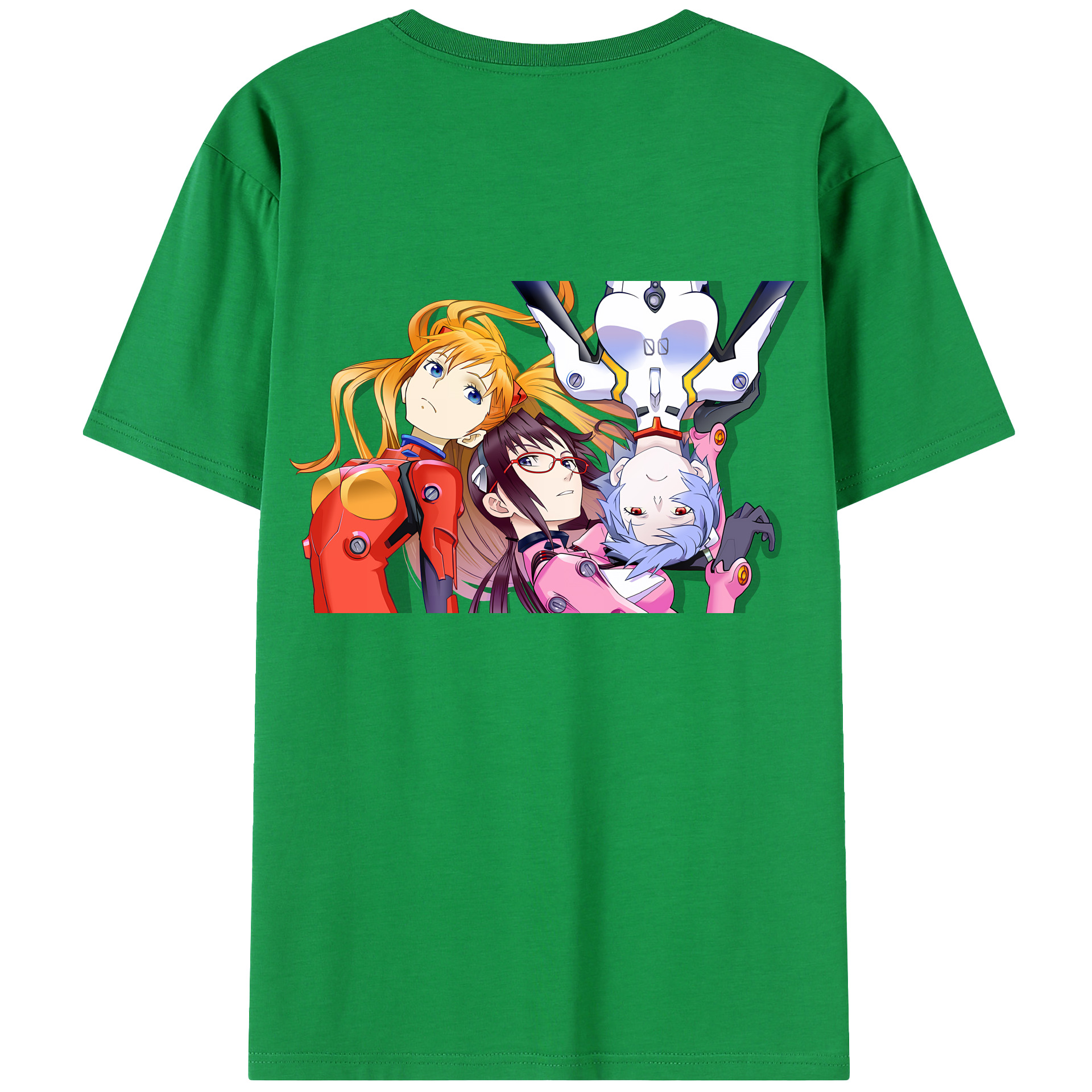 （画像用） EVA 新世紀エヴァンゲリオン 綿100％半袖Tシャツ（背面プリント）