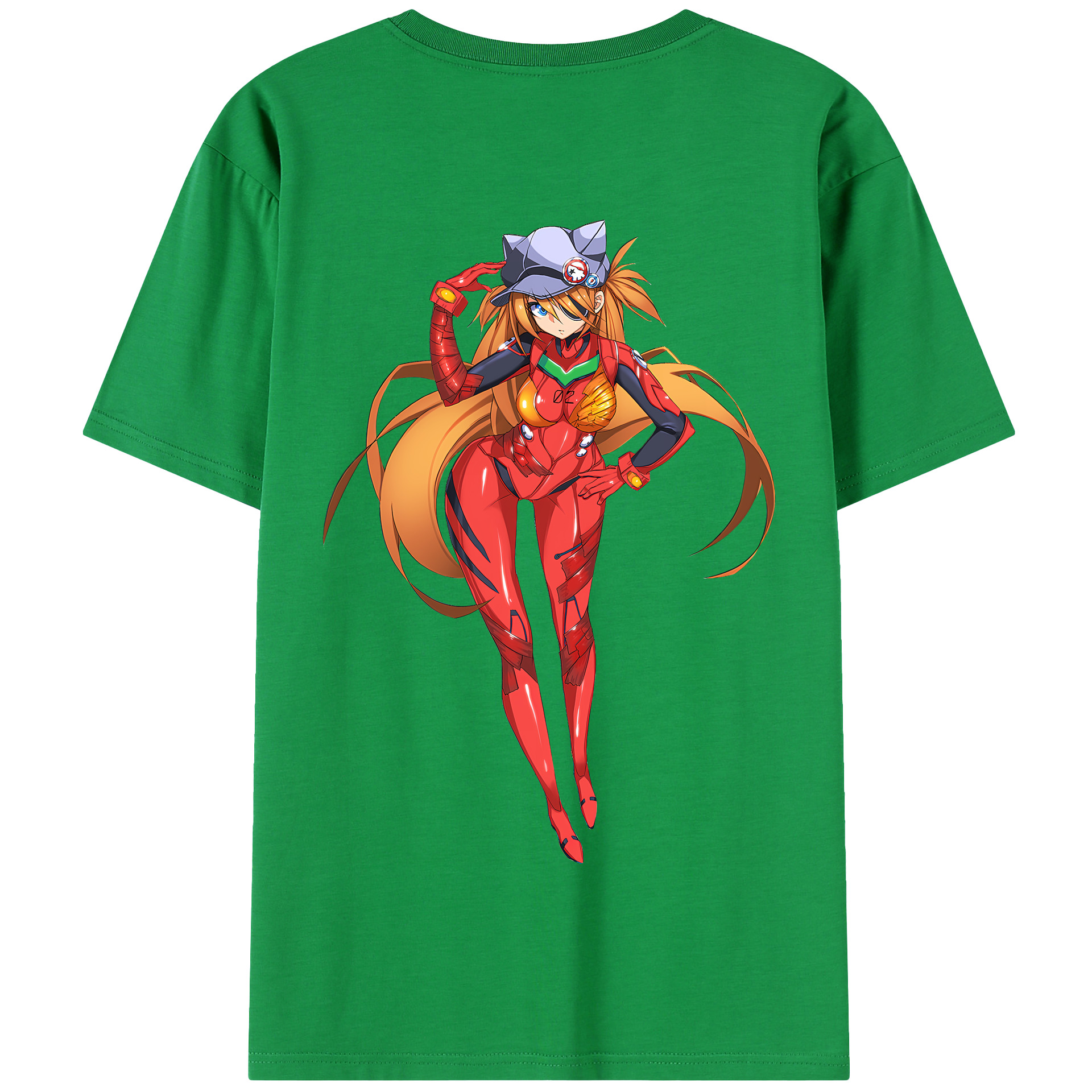 （画像用） EVA 新世紀エヴァンゲリオン 綿100％半袖Tシャツ（背面プリント）