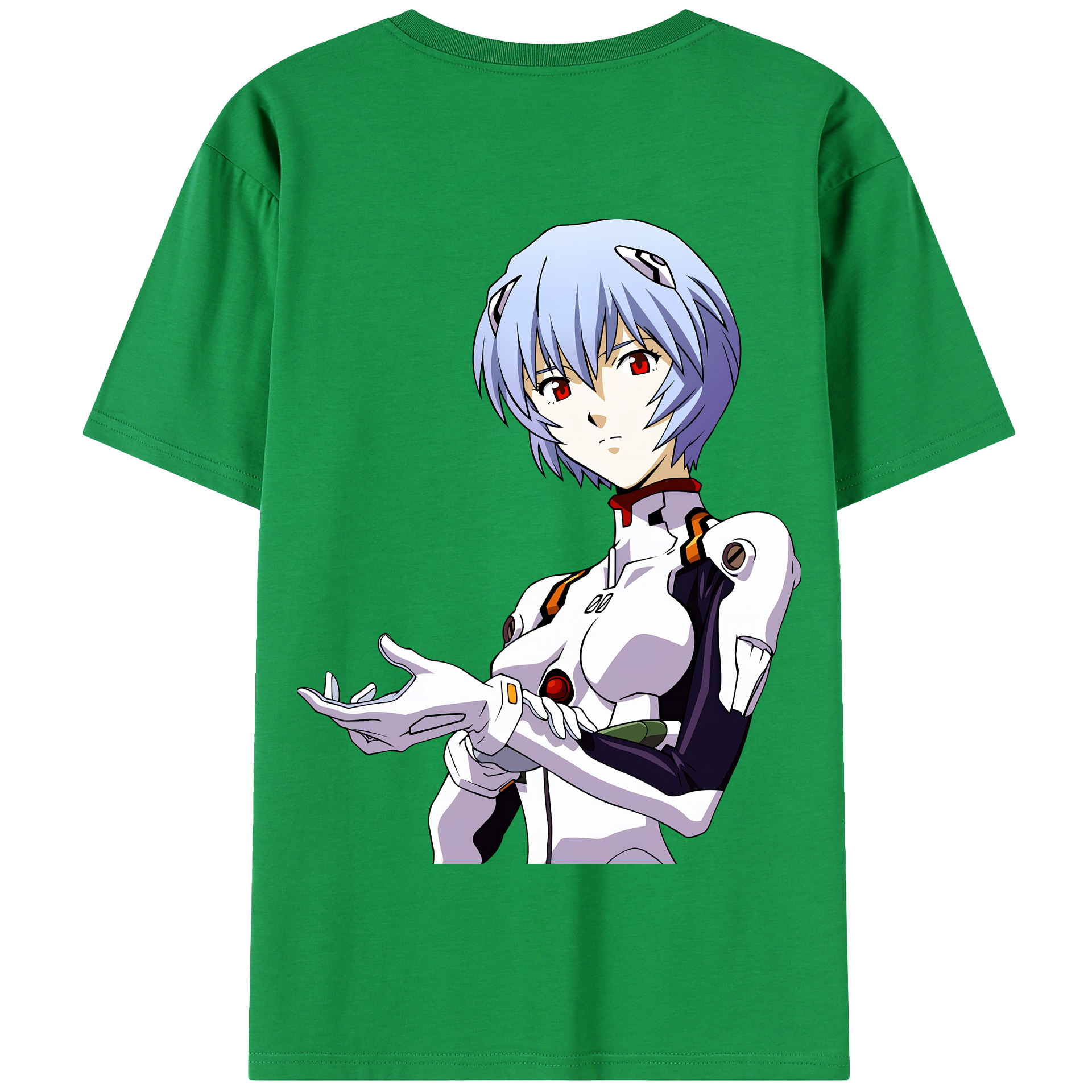 （画像用） EVA 新世紀エヴァンゲリオン 綿100％半袖Tシャツ（背面プリント）