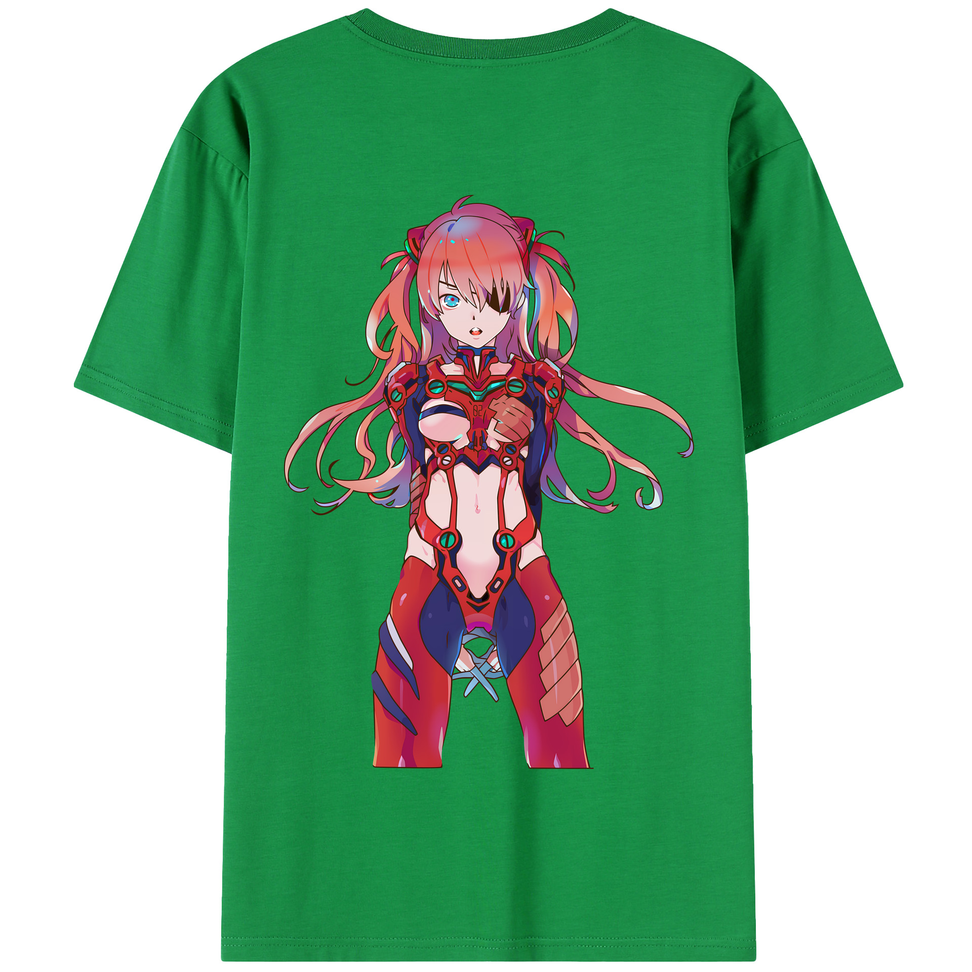 （画像用） EVA 新世紀エヴァンゲリオン 綿100％半袖Tシャツ（背面プリント）