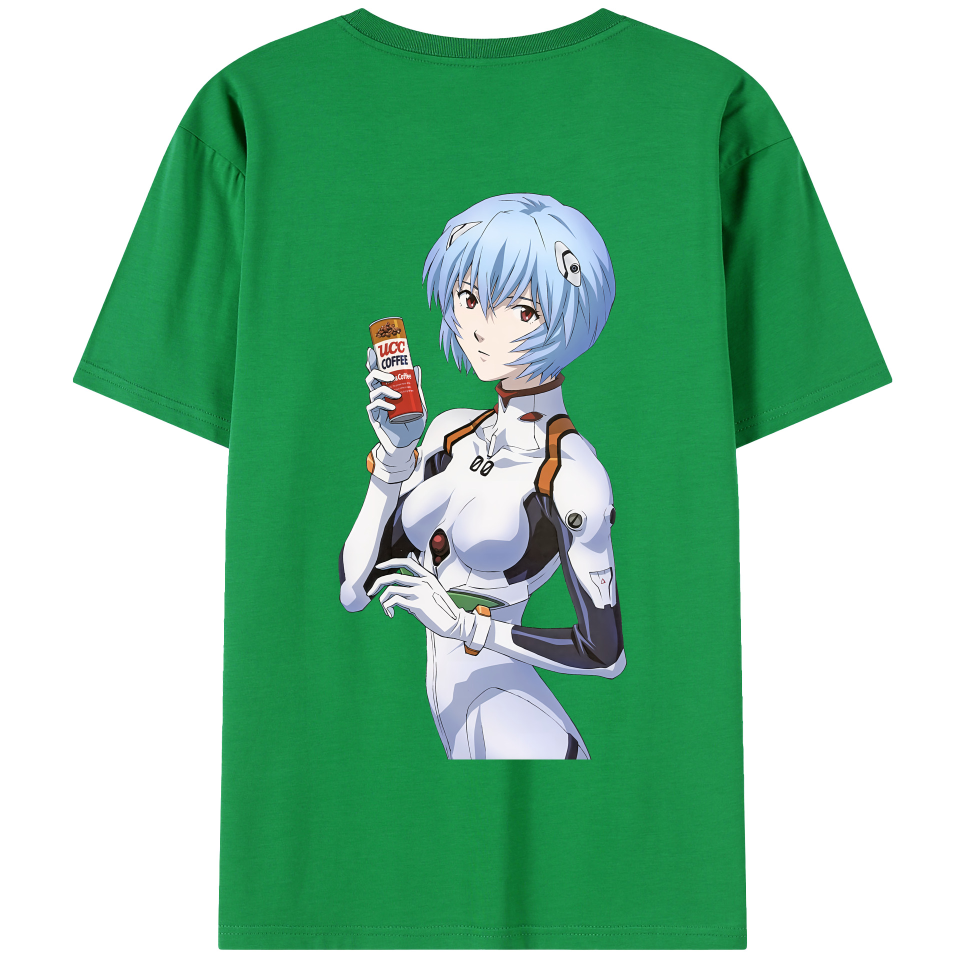 （画像用） EVA 新世紀エヴァンゲリオン 綿100％半袖Tシャツ（背面プリント）