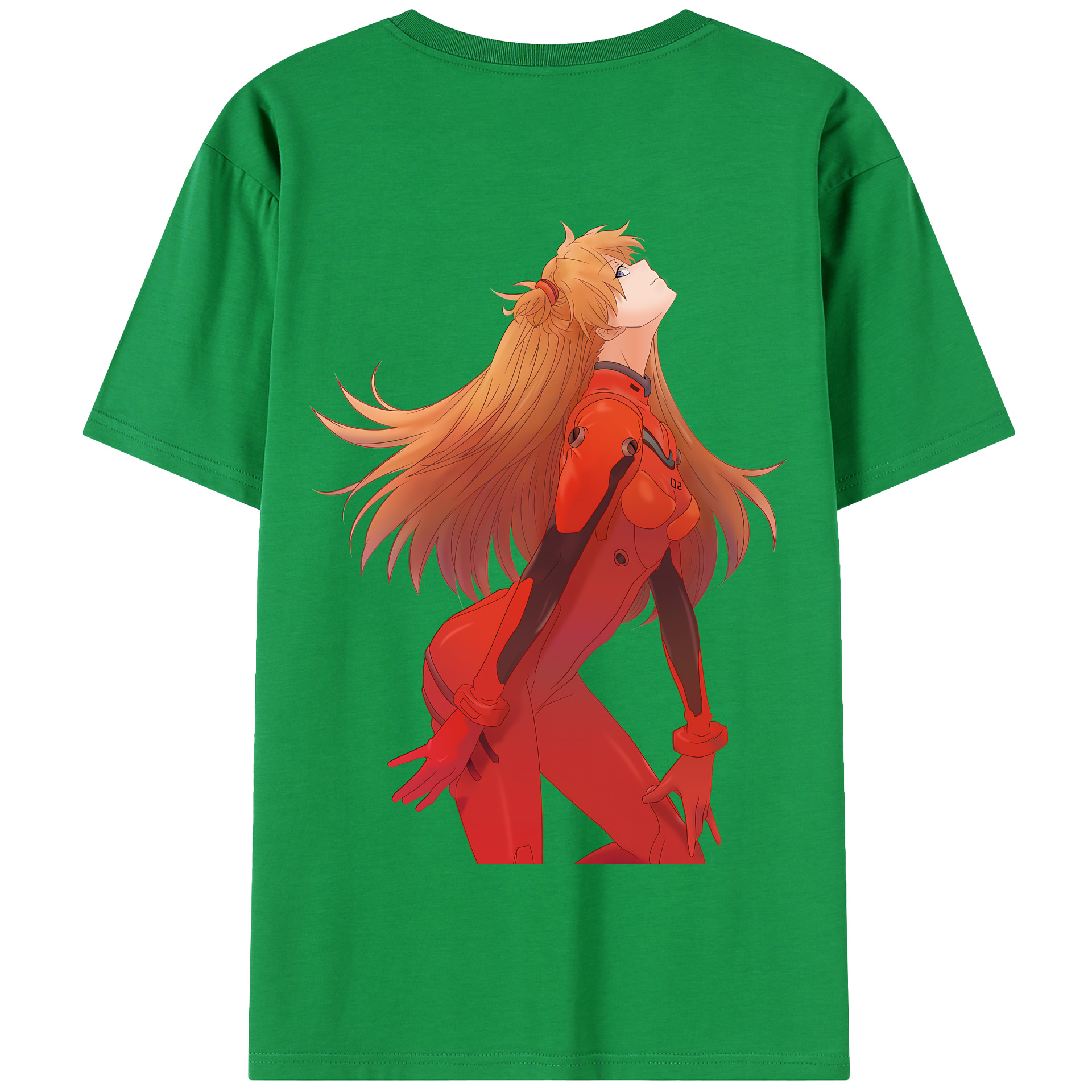 （画像用） EVA 新世紀エヴァンゲリオン 綿100％半袖Tシャツ（背面プリント）