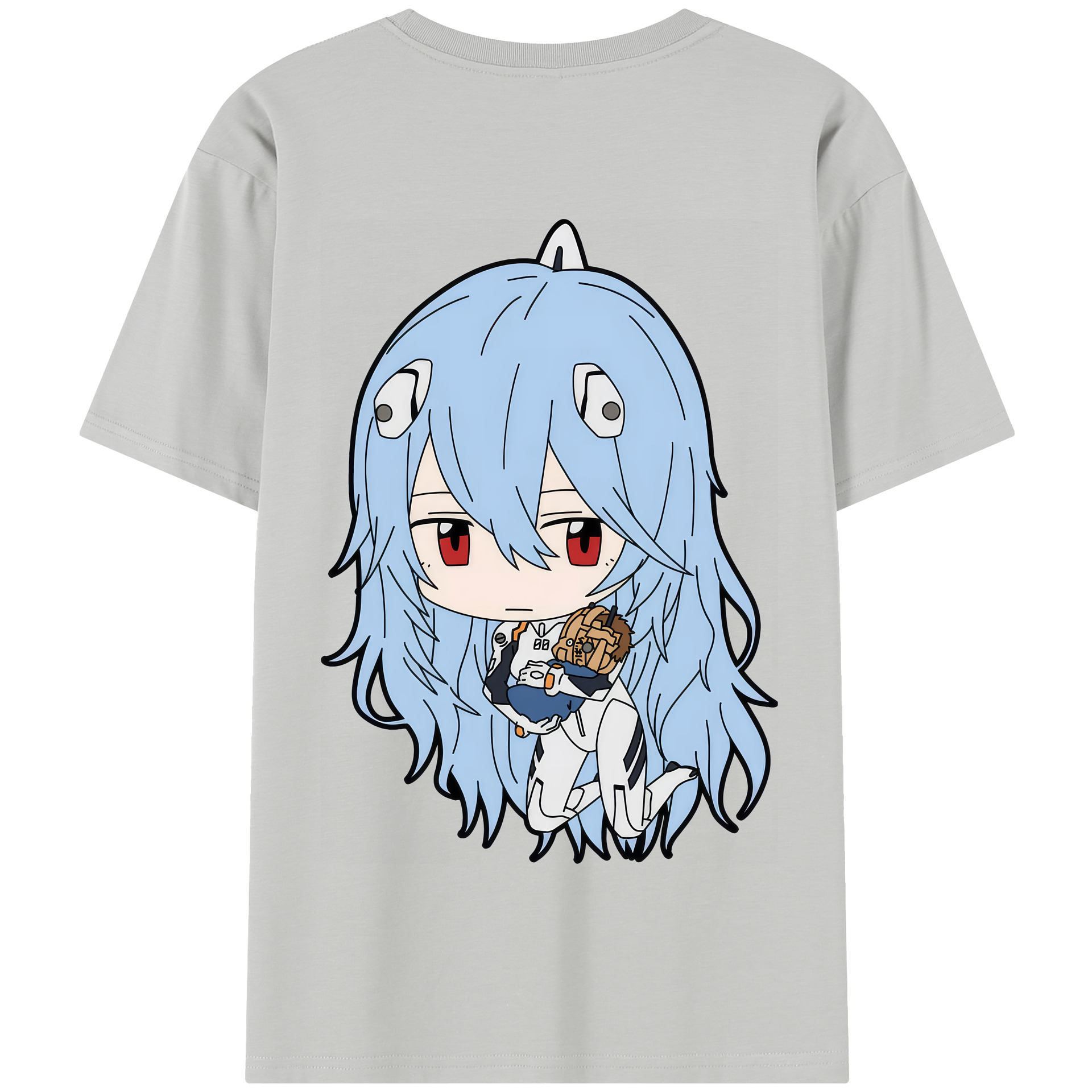 （画像用） EVA 新世紀エヴァンゲリオン 綿100％半袖Tシャツ（背面プリント）
