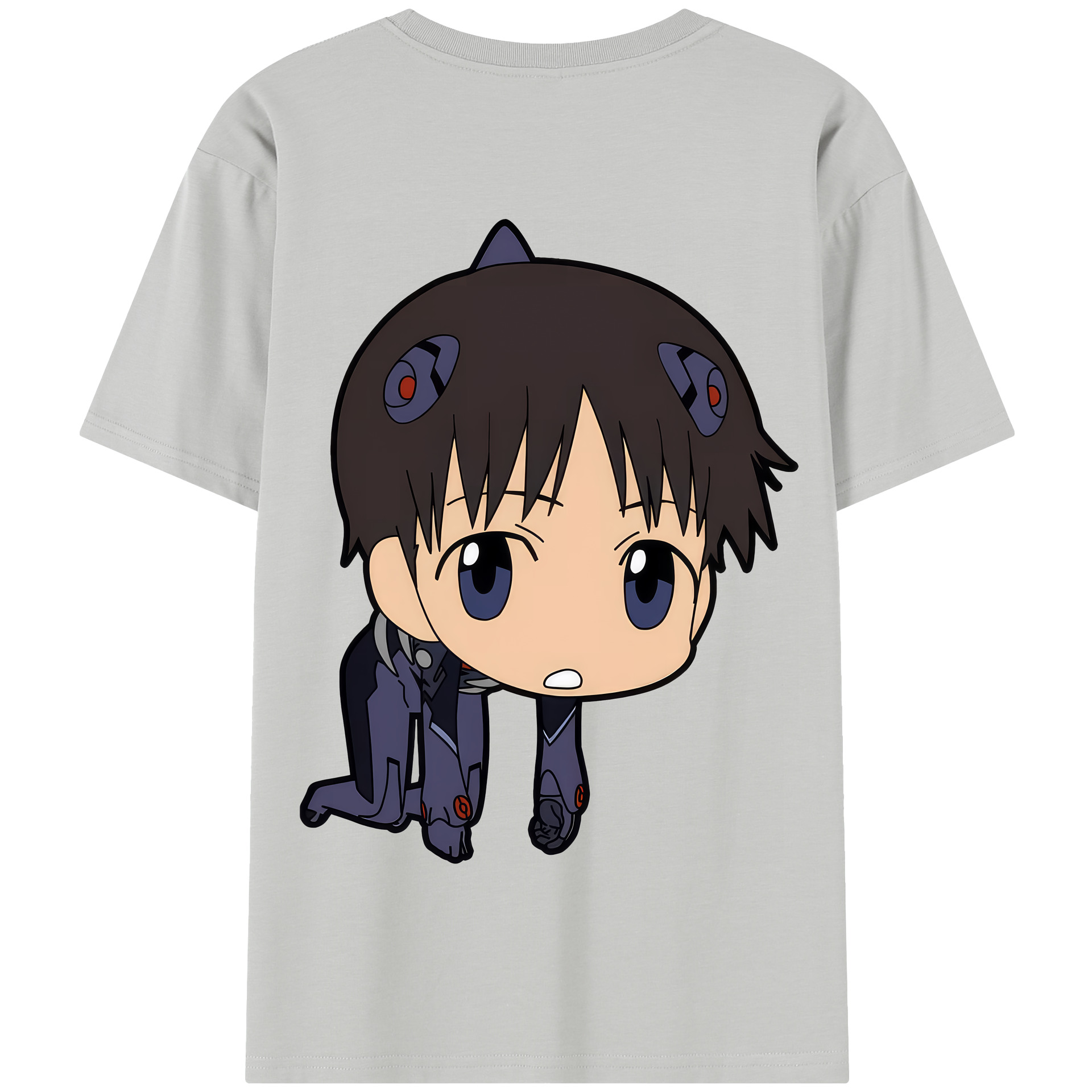 （画像用） EVA 新世紀エヴァンゲリオン 綿100％半袖Tシャツ（背面プリント）