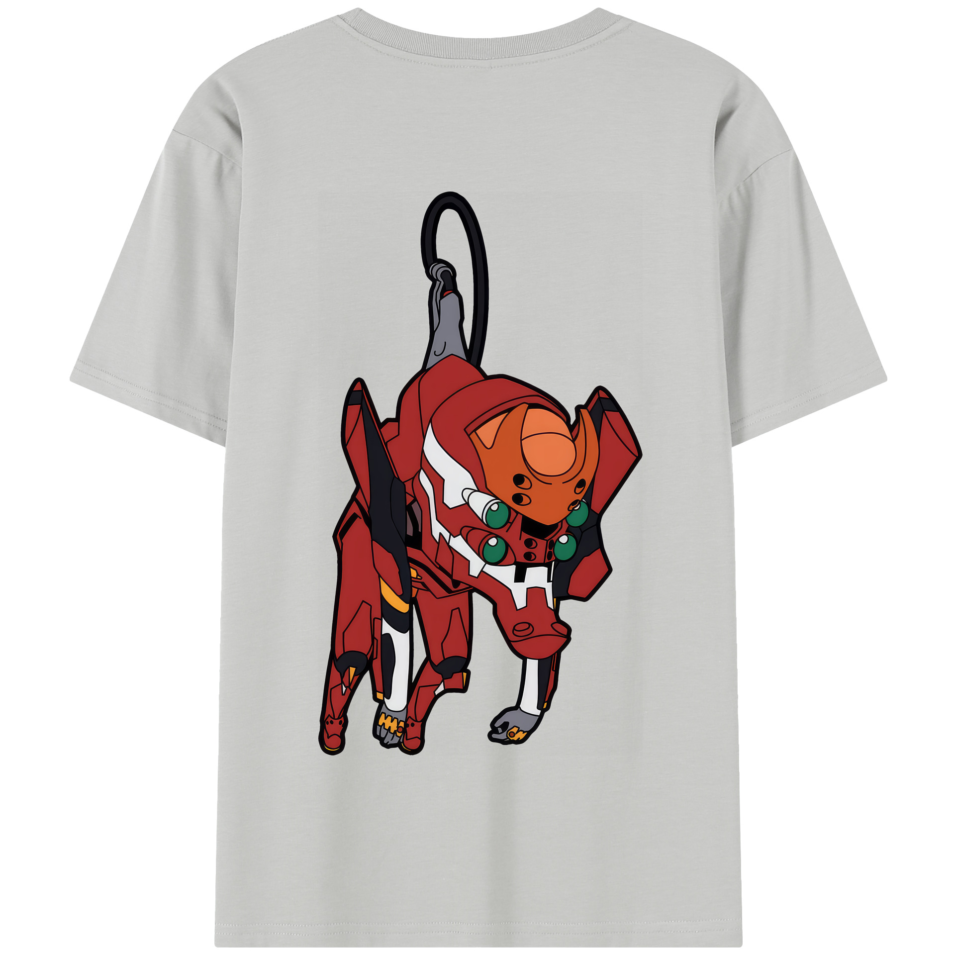 （画像用） EVA 新世紀エヴァンゲリオン 綿100％半袖Tシャツ（背面プリント）
