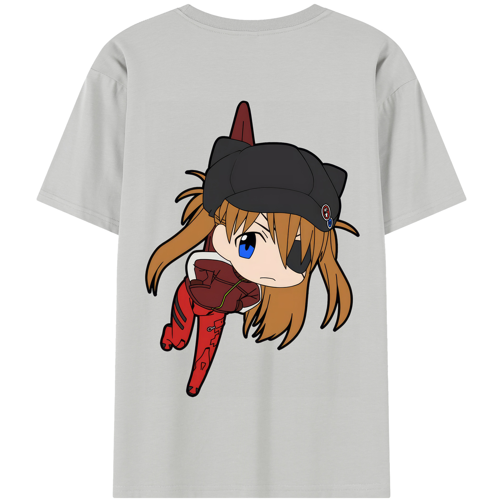 （画像用） EVA 新世紀エヴァンゲリオン 綿100％半袖Tシャツ（背面プリント）
