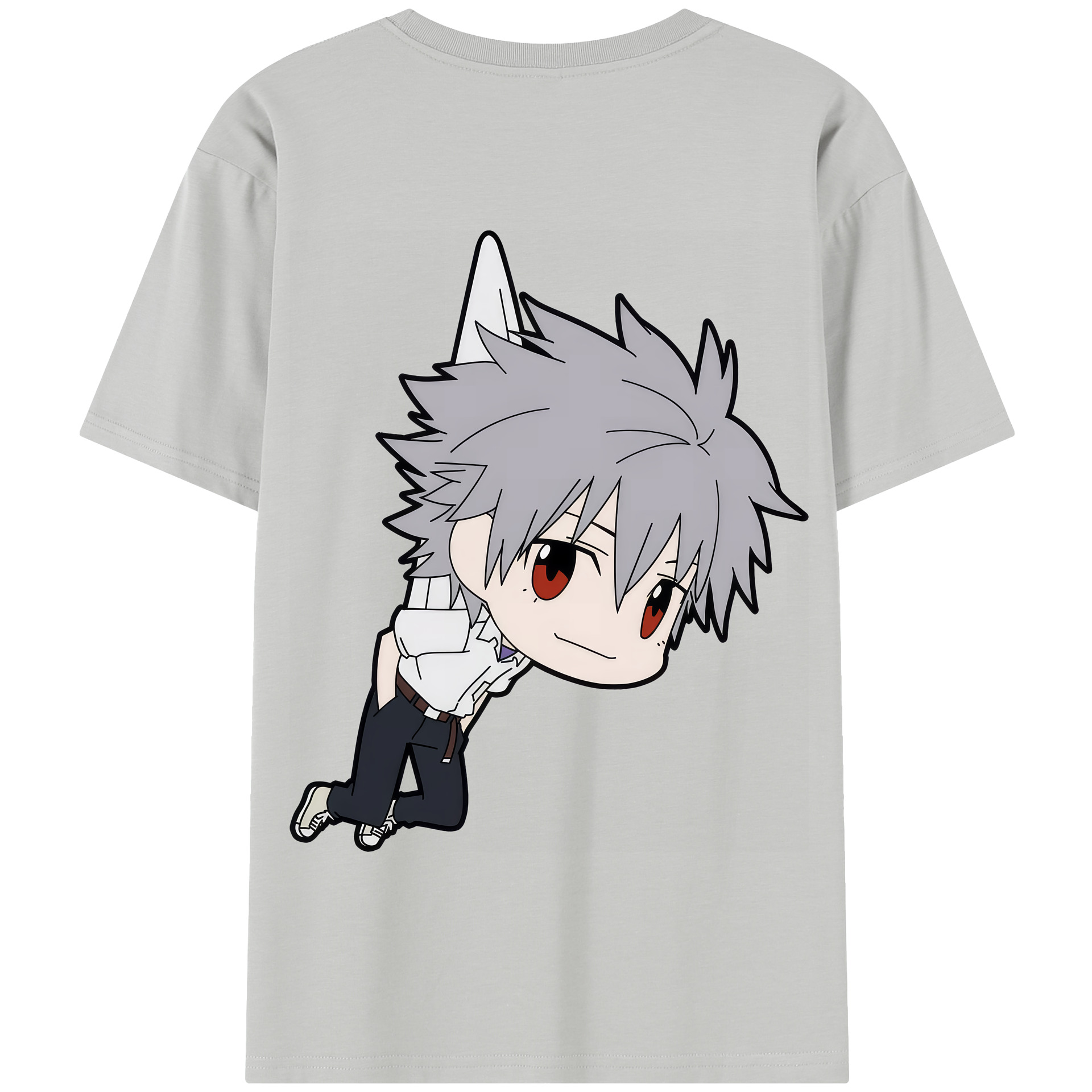 （画像用） EVA 新世紀エヴァンゲリオン 綿100％半袖Tシャツ（背面プリント）