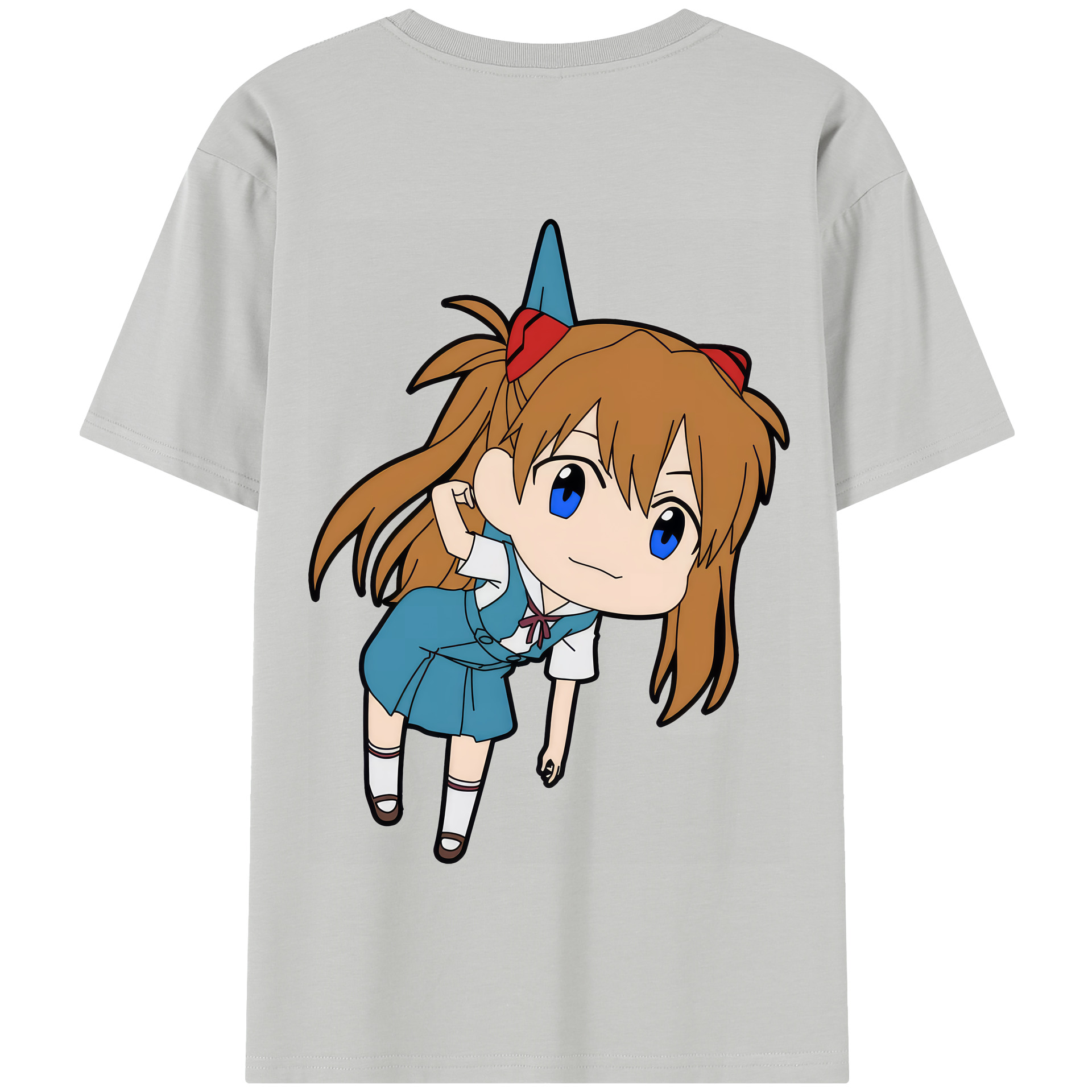 （画像用） EVA 新世紀エヴァンゲリオン 綿100％半袖Tシャツ（背面プリント）