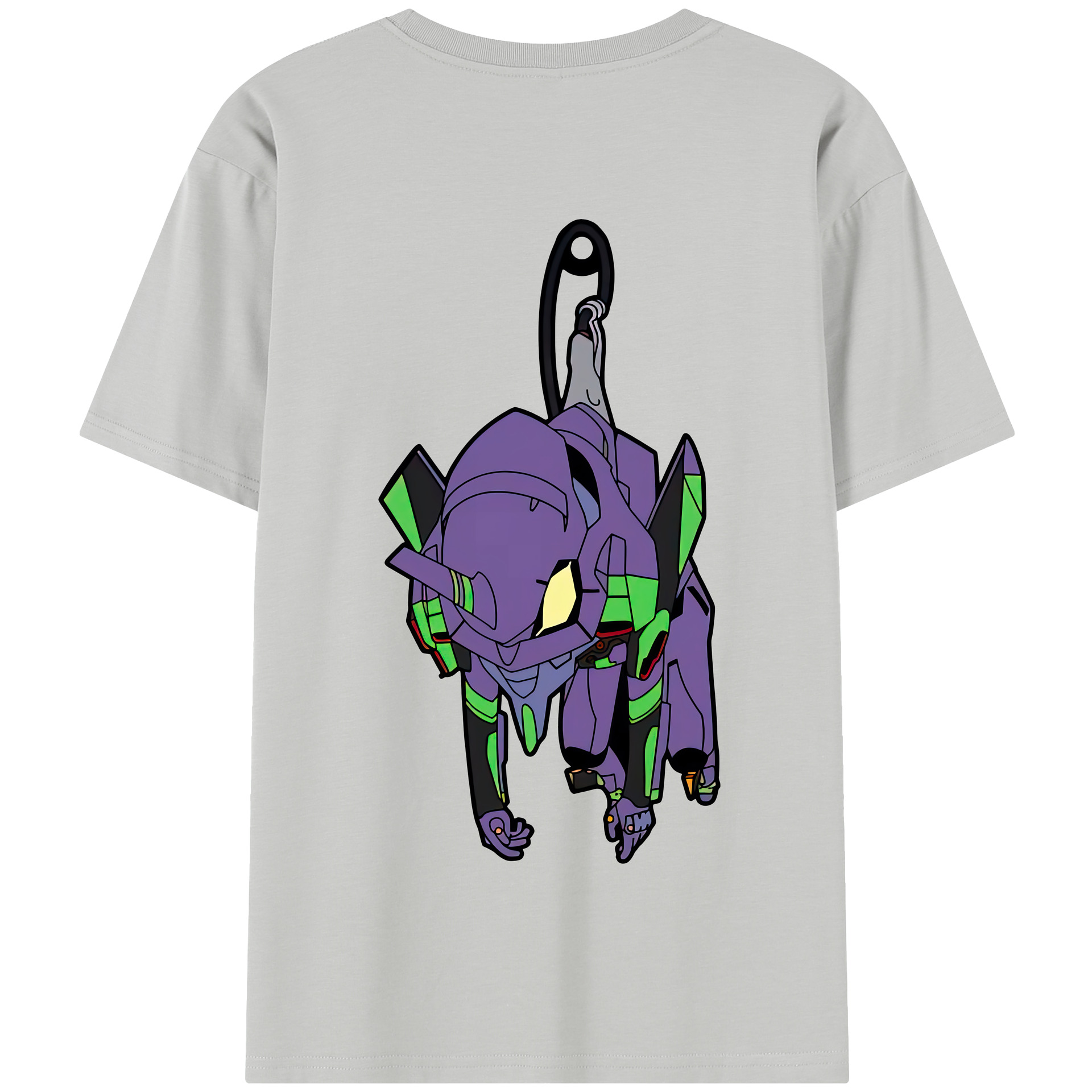 （画像用） EVA 新世紀エヴァンゲリオン 綿100％半袖Tシャツ（背面プリント）