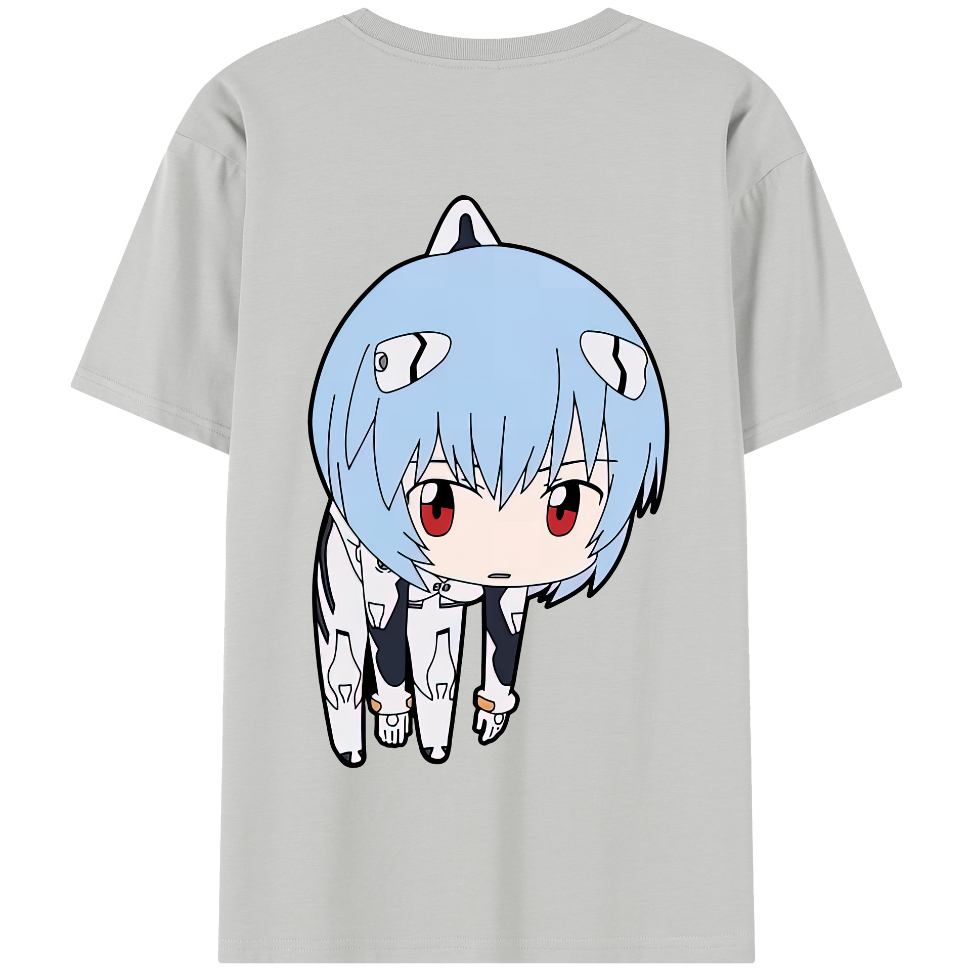 （画像用） EVA 新世紀エヴァンゲリオン 綿100％半袖Tシャツ（背面プリント）