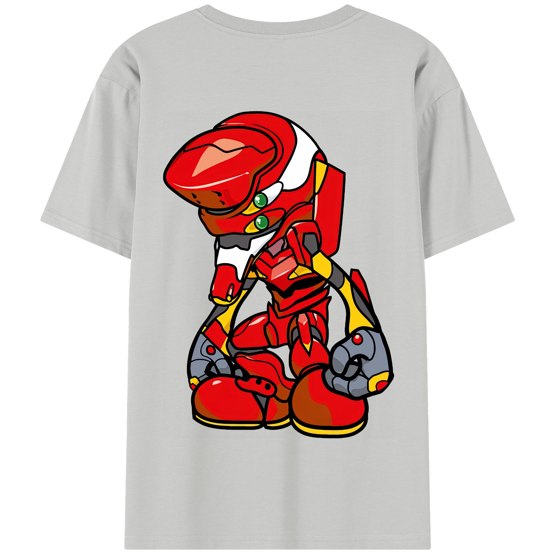 （画像用） EVA 新世紀エヴァンゲリオン 綿100％半袖Tシャツ（背面プリント）