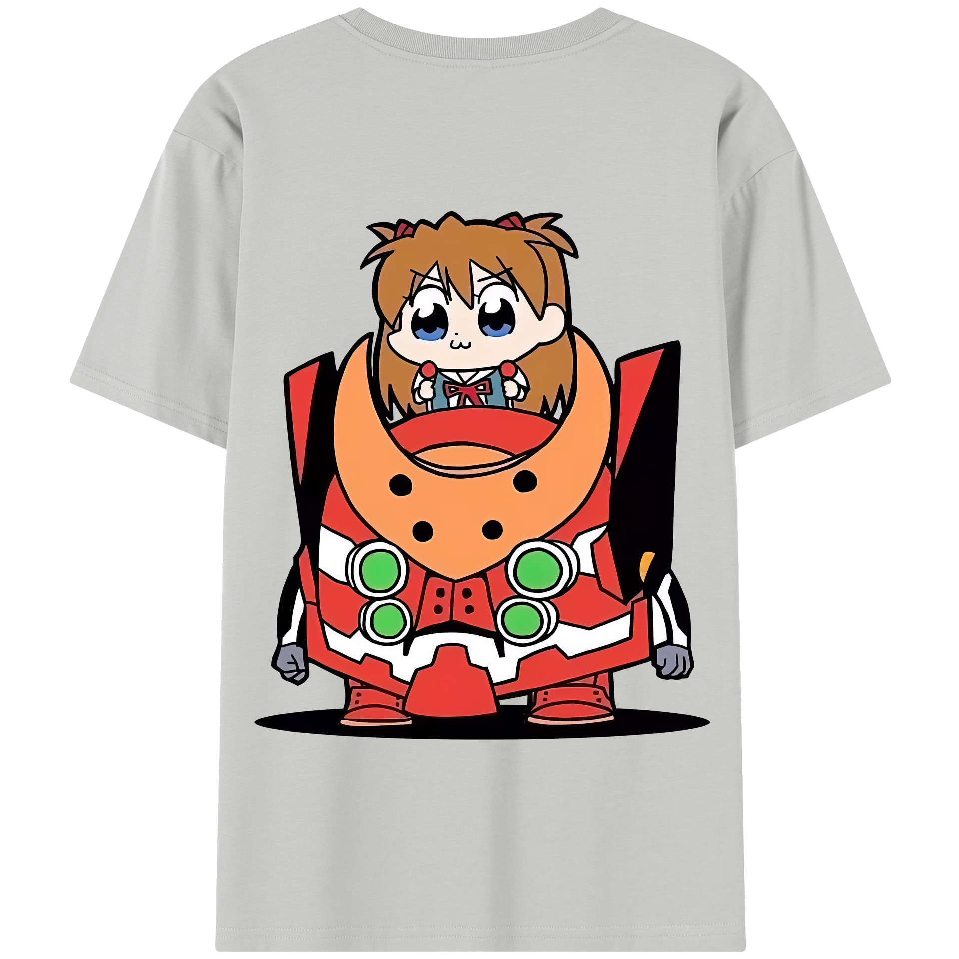 （画像用） EVA 新世紀エヴァンゲリオン 綿100％半袖Tシャツ（背面プリント）