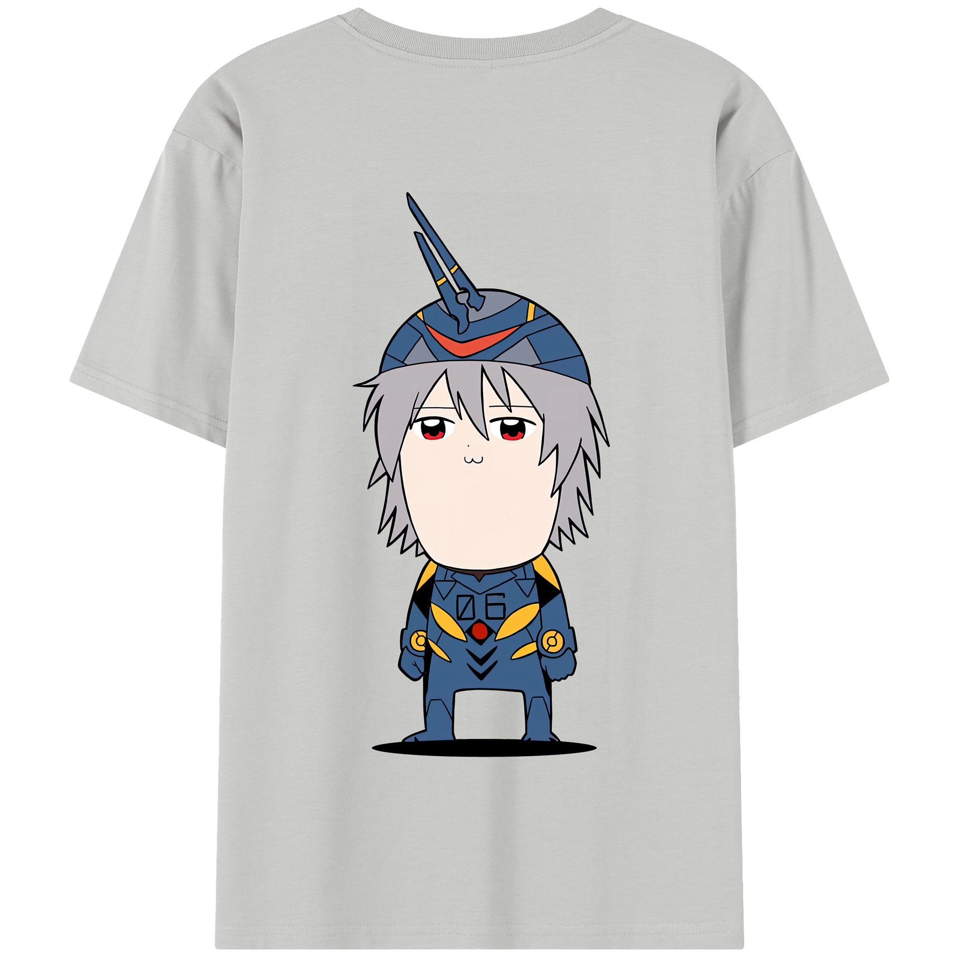 （画像用） EVA 新世紀エヴァンゲリオン 綿100％半袖Tシャツ（背面プリント）