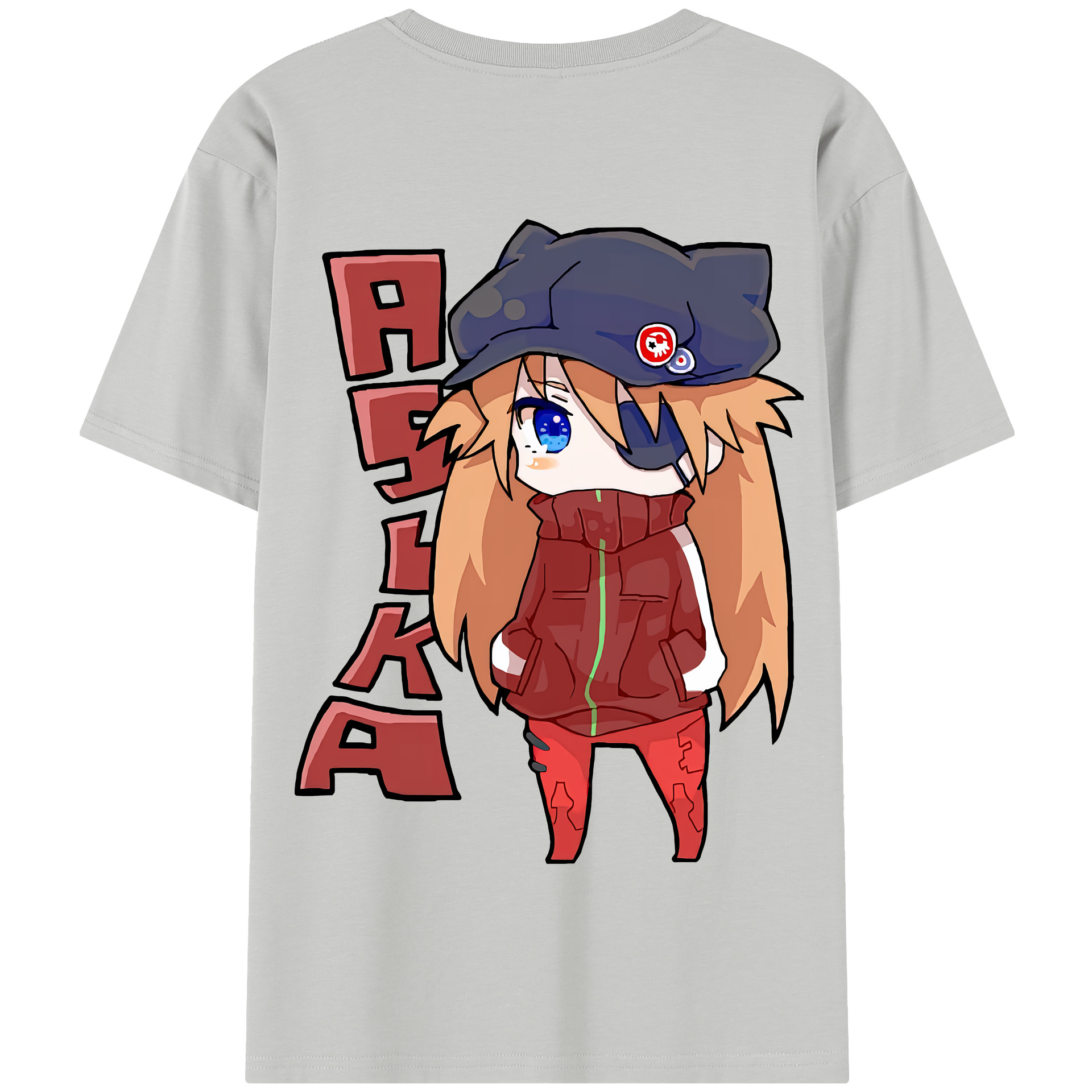 （画像用） EVA 新世紀エヴァンゲリオン 綿100％半袖Tシャツ（背面プリント）