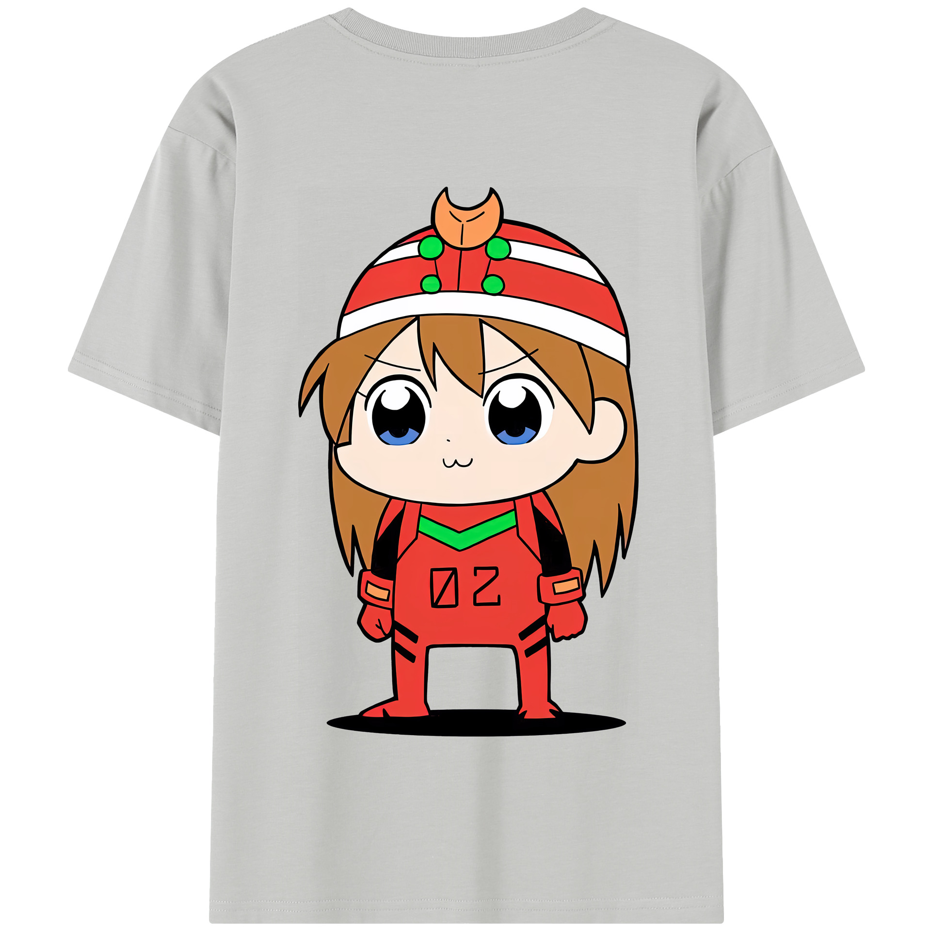 （画像用） EVA 新世紀エヴァンゲリオン 綿100％半袖Tシャツ（背面プリント）